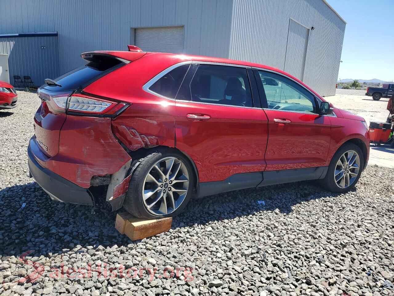 2017 FORD EDGE VIN 2FMPK4K86HBC21742, right side view