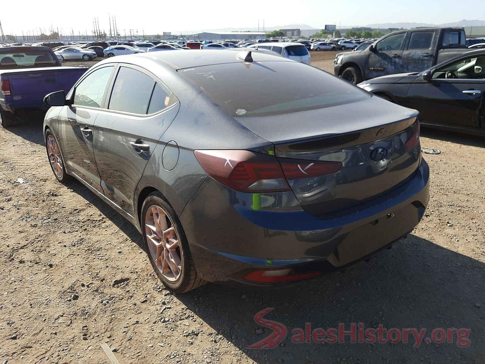 5NPD84LF7LH571607 2020 HYUNDAI ELANTRA