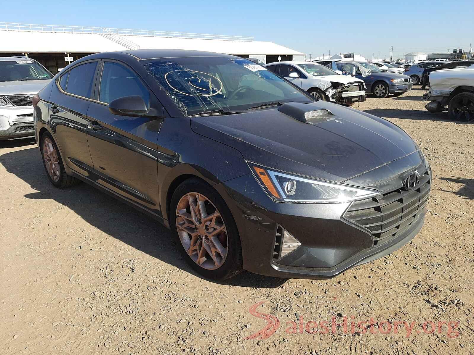 5NPD84LF7LH571607 2020 HYUNDAI ELANTRA