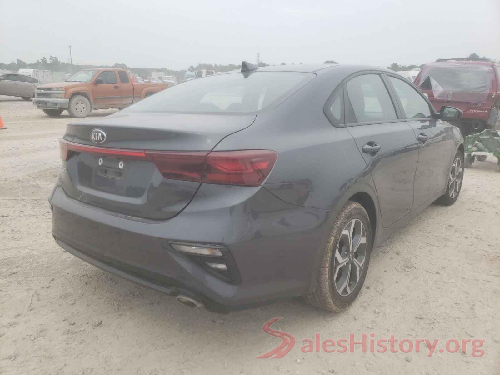 3KPF24AD7LE148235 2020 KIA FORTE