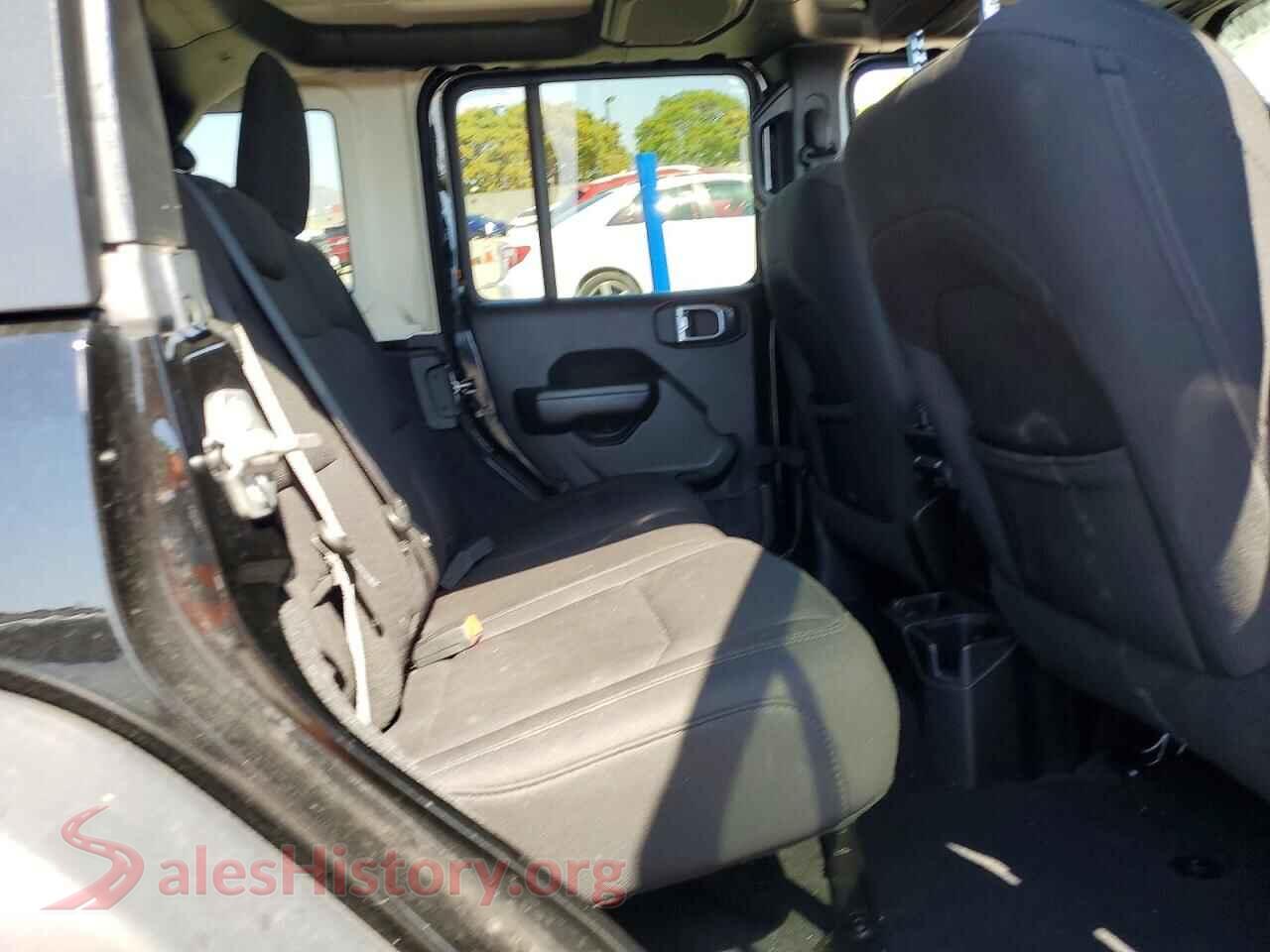 2019 JEEP WRANGLER VIN 1C4HJXDN5KW563740, odometer mileage