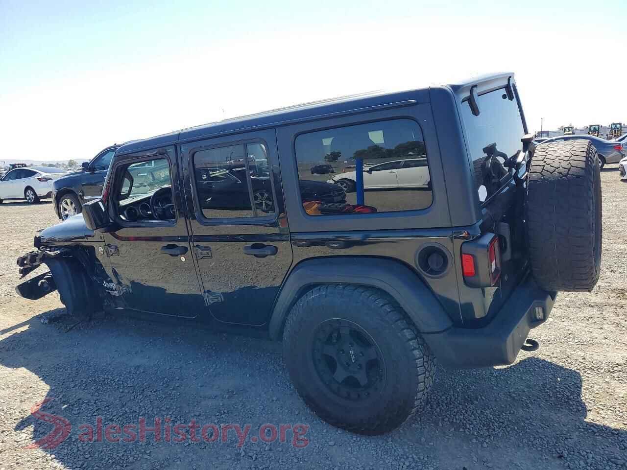 2019 JEEP WRANGLER VIN 1C4HJXDN5KW563740, front view