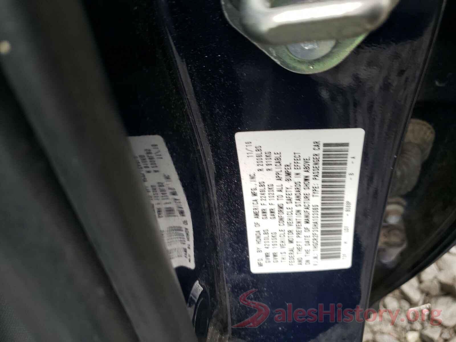 1HGCR2F35HA103065 2017 HONDA ACCORD