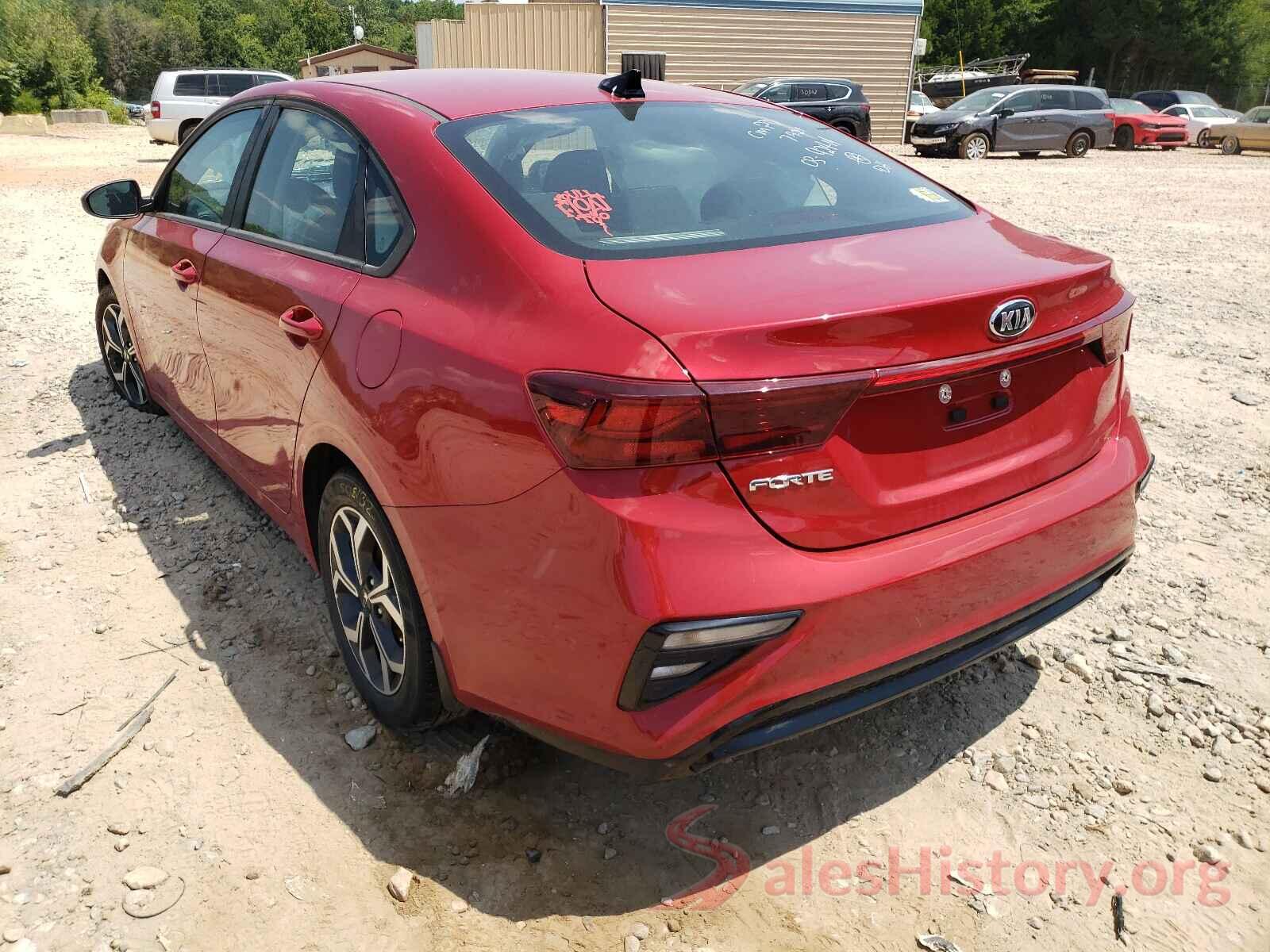 3KPF24AD4LE256165 2020 KIA FORTE