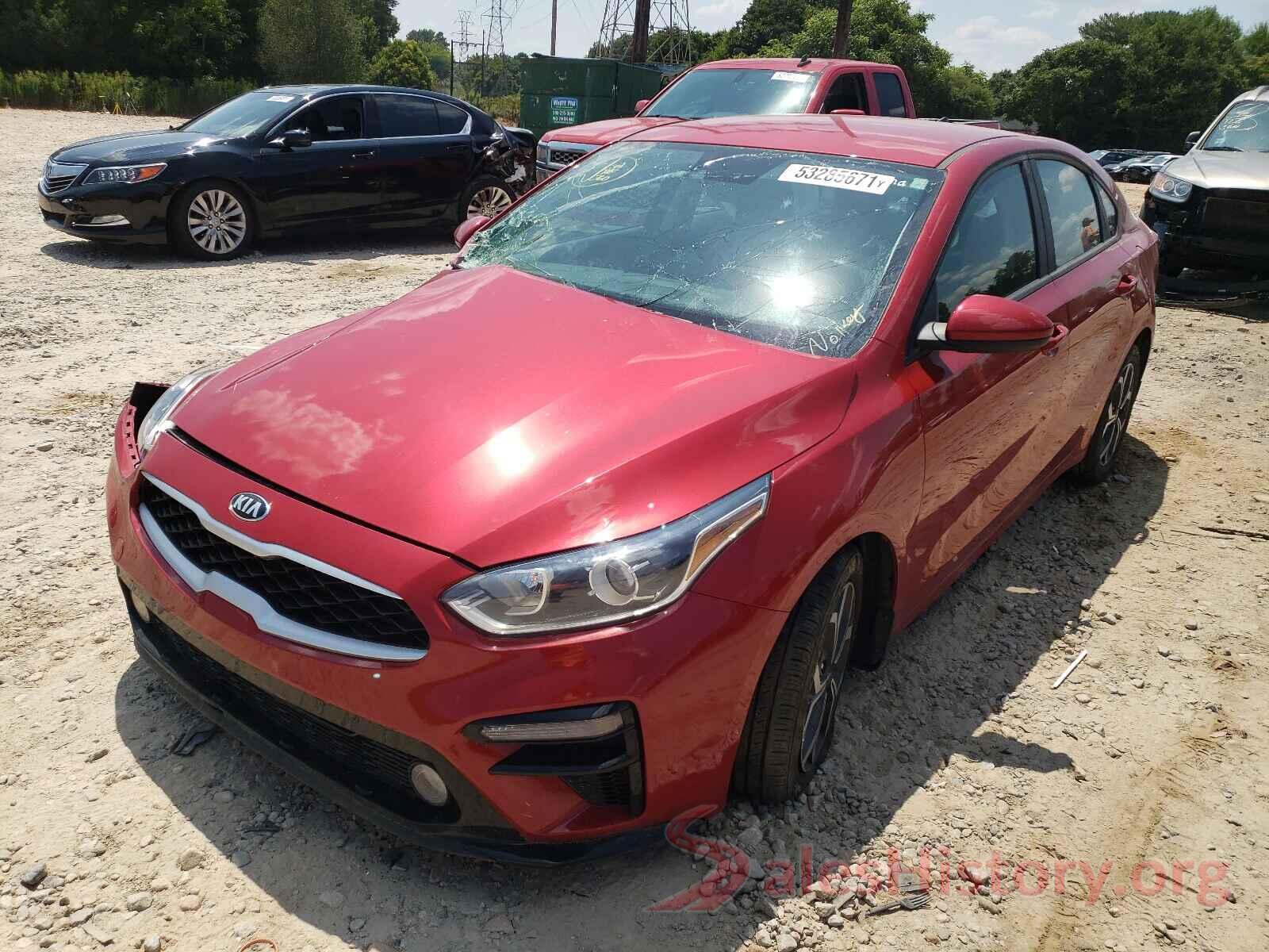 3KPF24AD4LE256165 2020 KIA FORTE