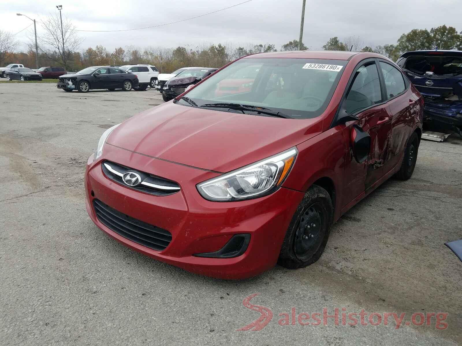 KMHCT4AE9HU377853 2017 HYUNDAI ACCENT