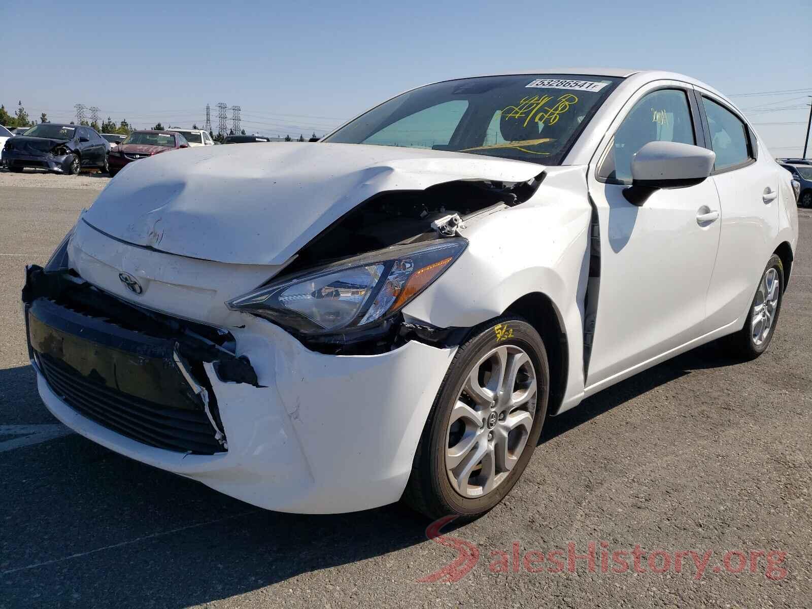 3MYDLBYV3JY314738 2018 TOYOTA YARIS