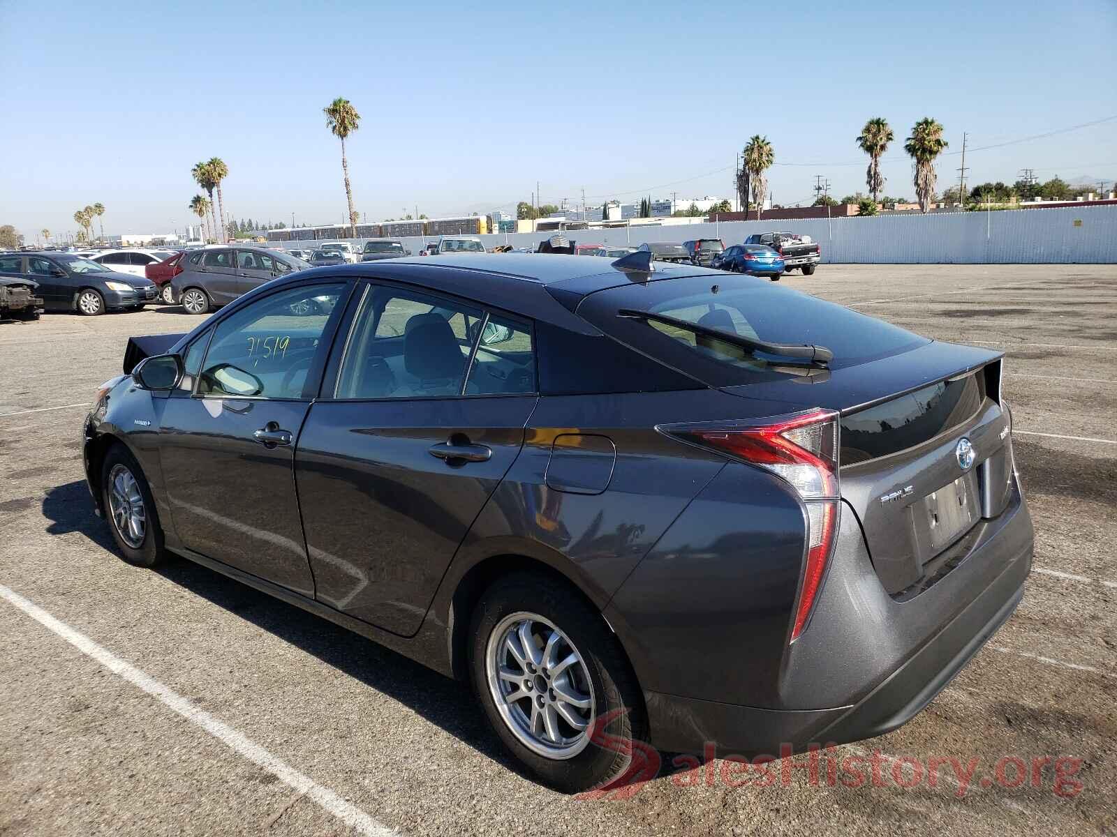 JTDKBRFU5G3530085 2016 TOYOTA PRIUS