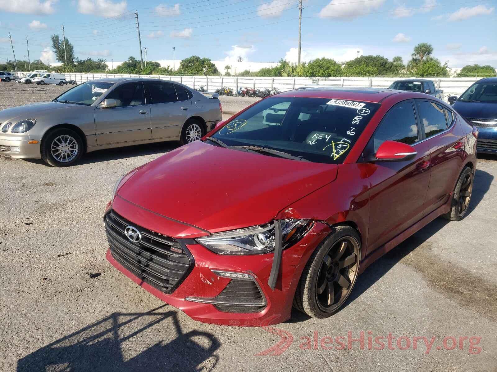 KMHD04LB1JU597297 2018 HYUNDAI ELANTRA