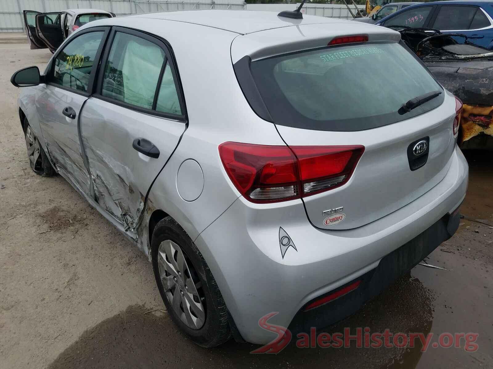 3KPA25AB1JE046313 2018 KIA RIO