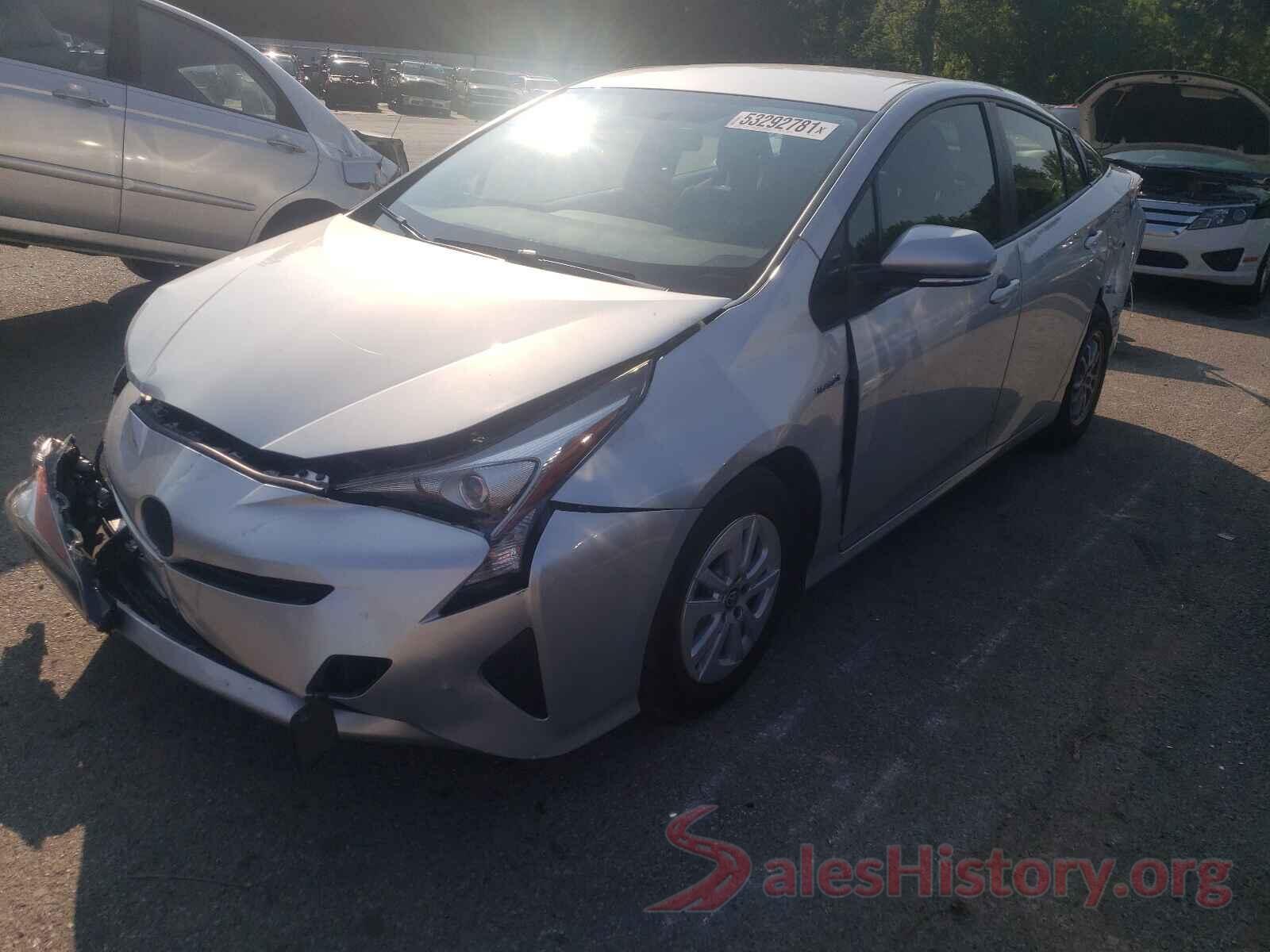 JTDKBRFU6G3008873 2016 TOYOTA PRIUS