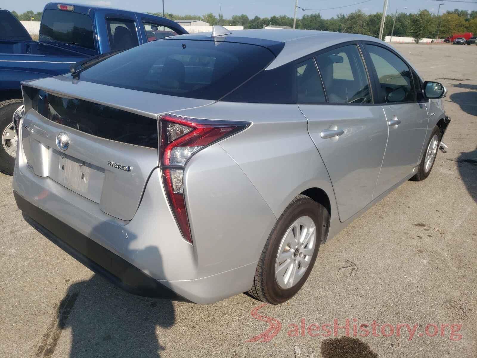 JTDKBRFU6G3008873 2016 TOYOTA PRIUS