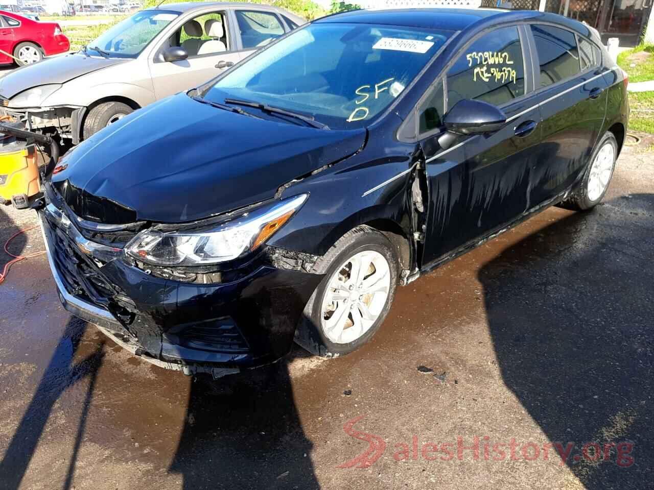 3G1BC6SM1KS558415 2019 CHEVROLET CRUZE