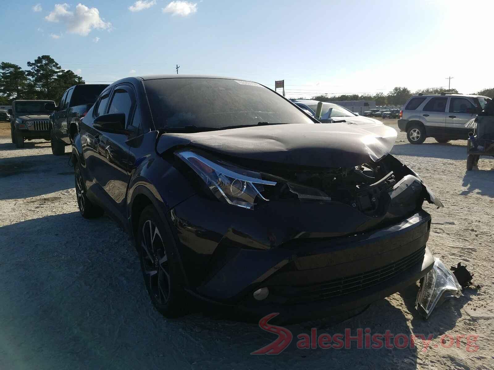 JTNKHMBX2J1003864 2018 TOYOTA C-HR