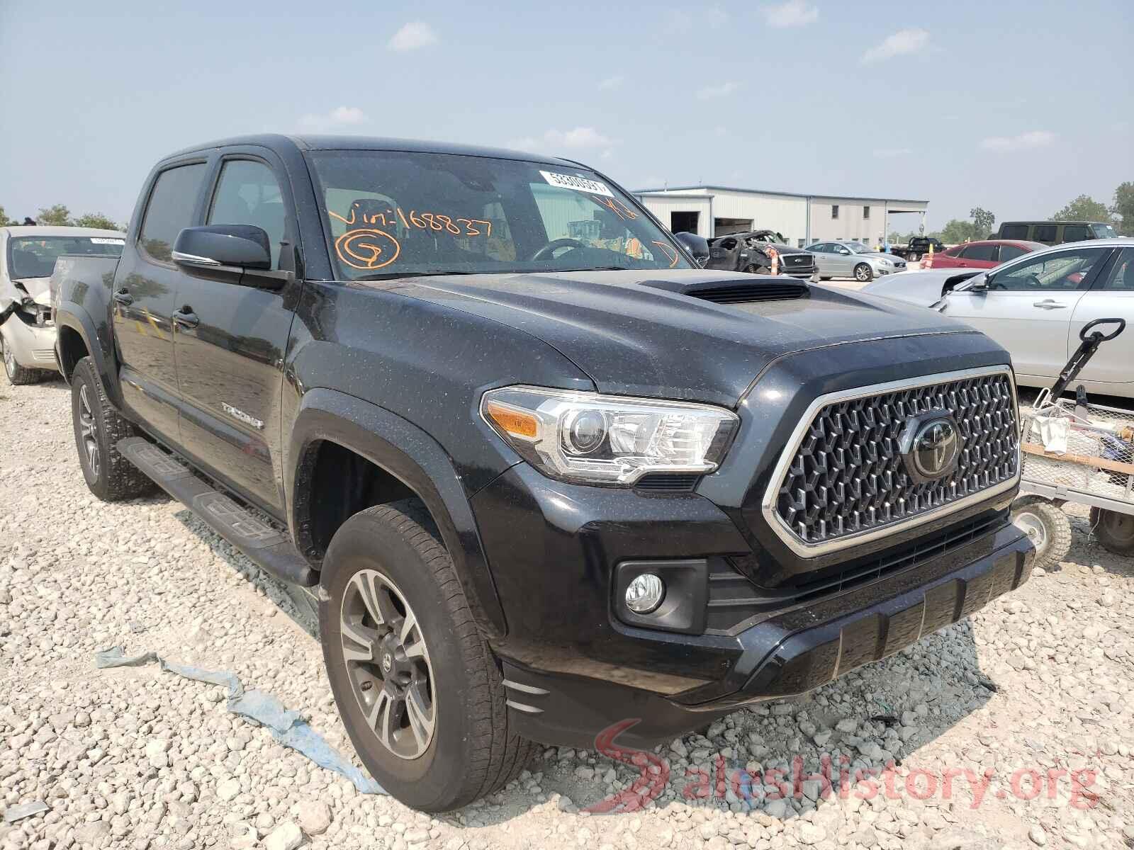 3TMCZ5AN3JM168837 2018 TOYOTA TACOMA