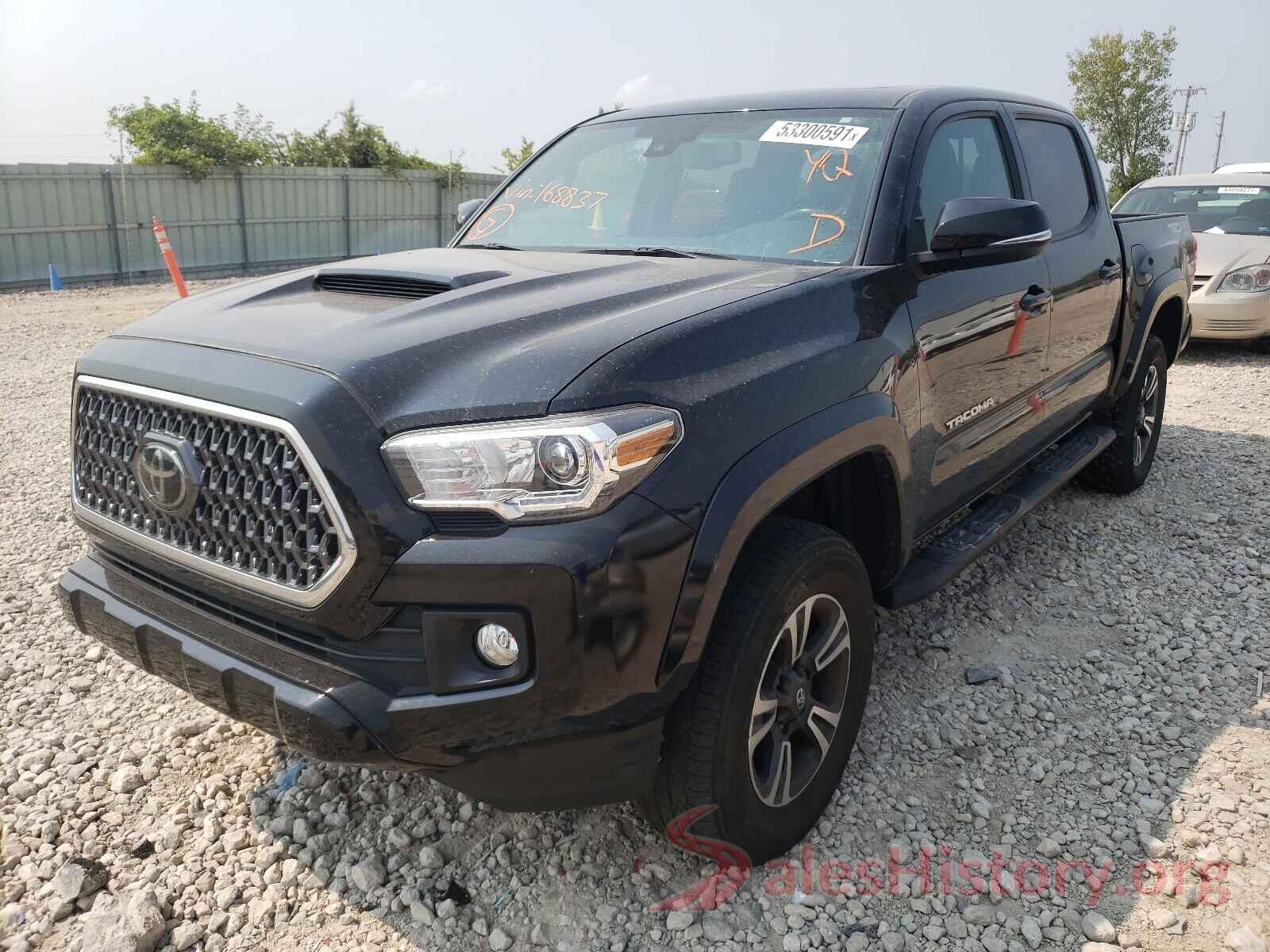 3TMCZ5AN3JM168837 2018 TOYOTA TACOMA