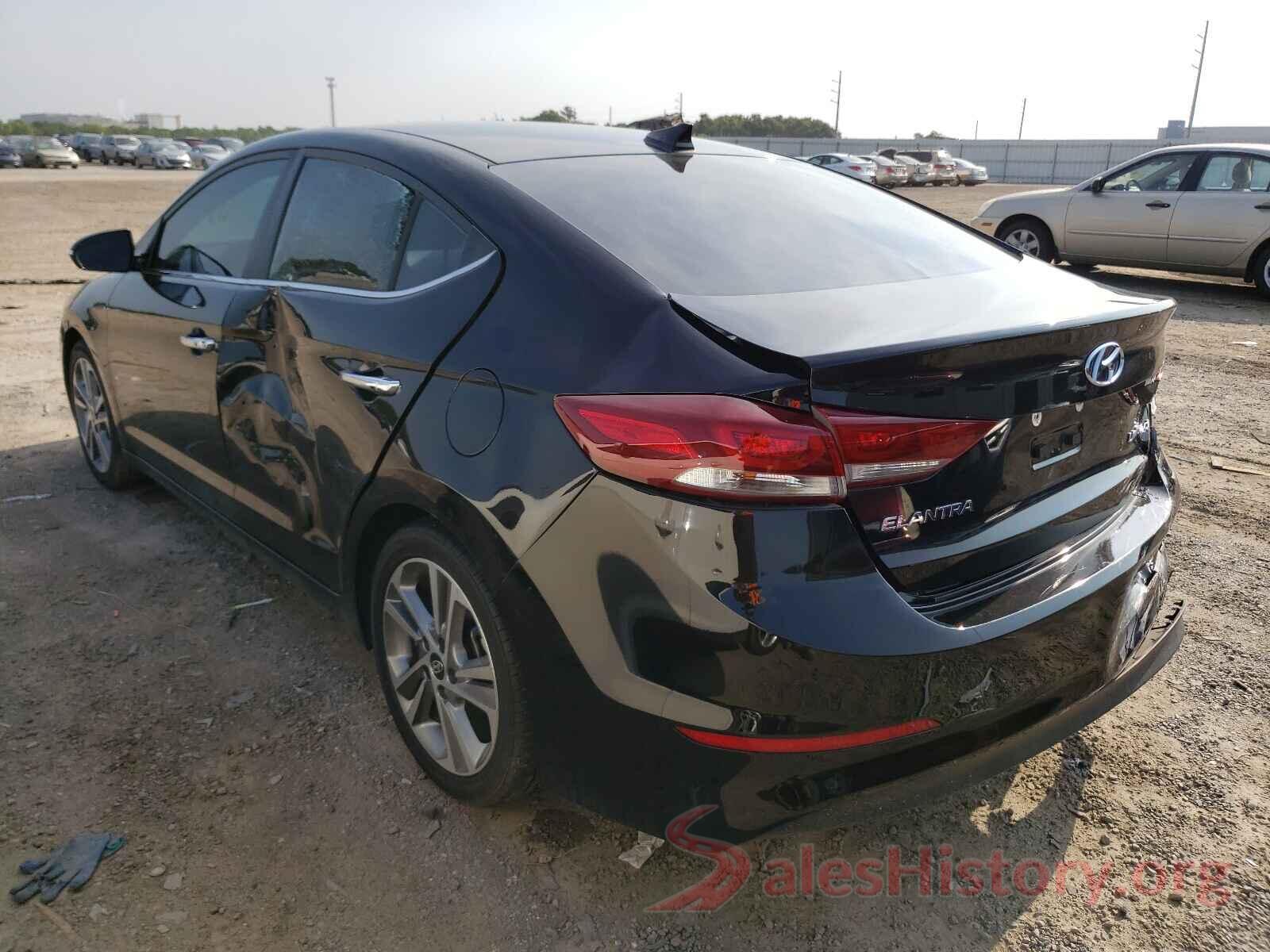 KMHD84LF4HU307396 2017 HYUNDAI ELANTRA