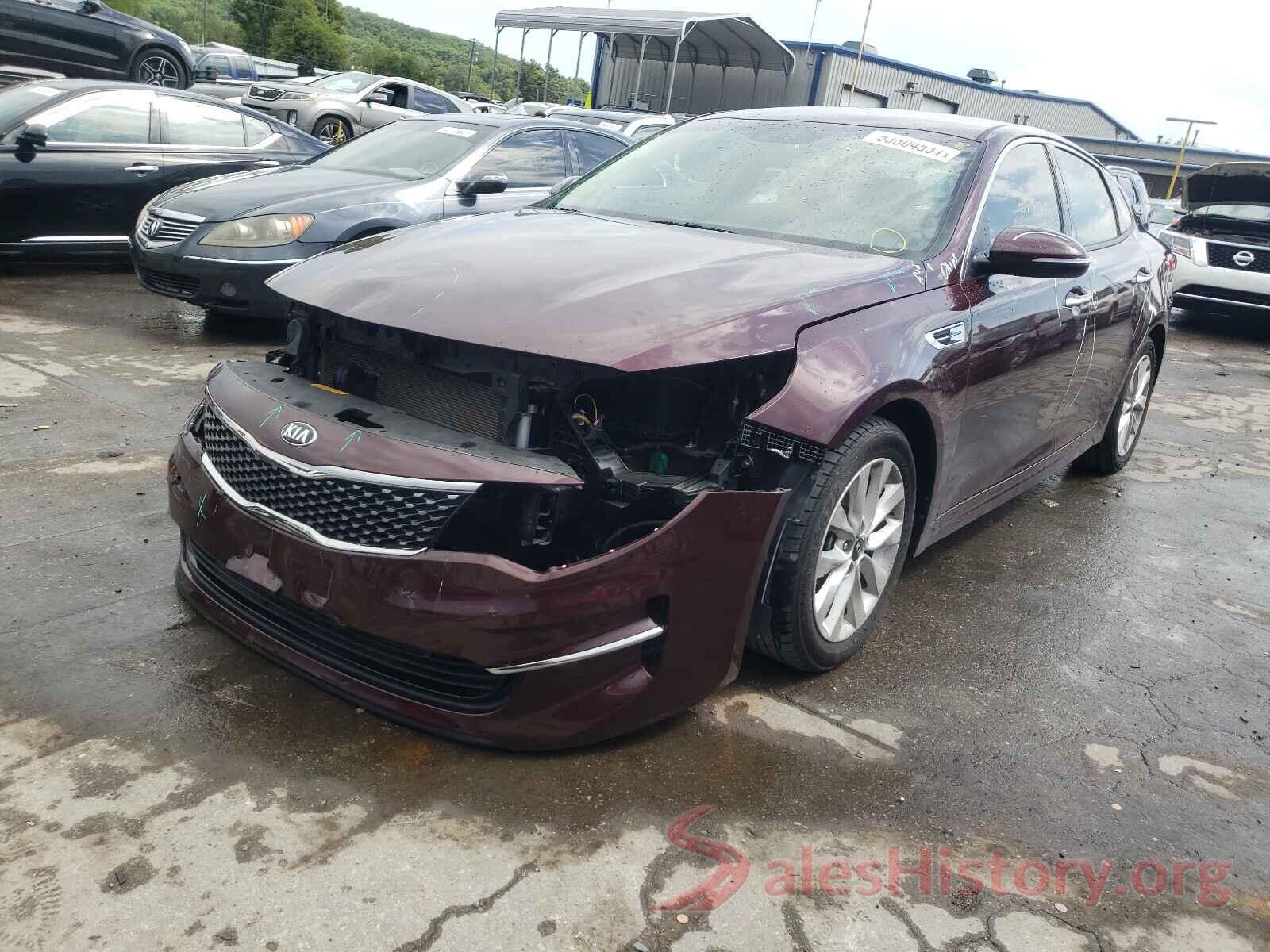 5XXGU4L30HG126045 2017 KIA OPTIMA