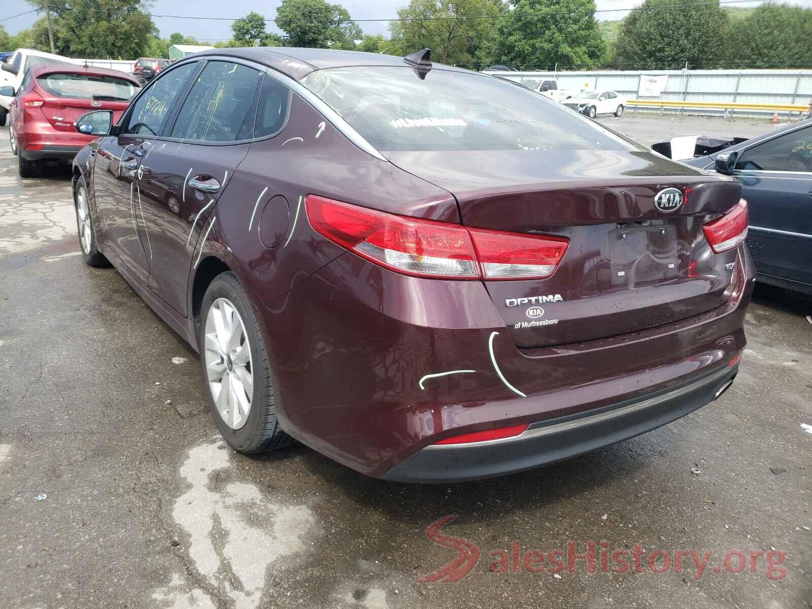 5XXGU4L30HG126045 2017 KIA OPTIMA