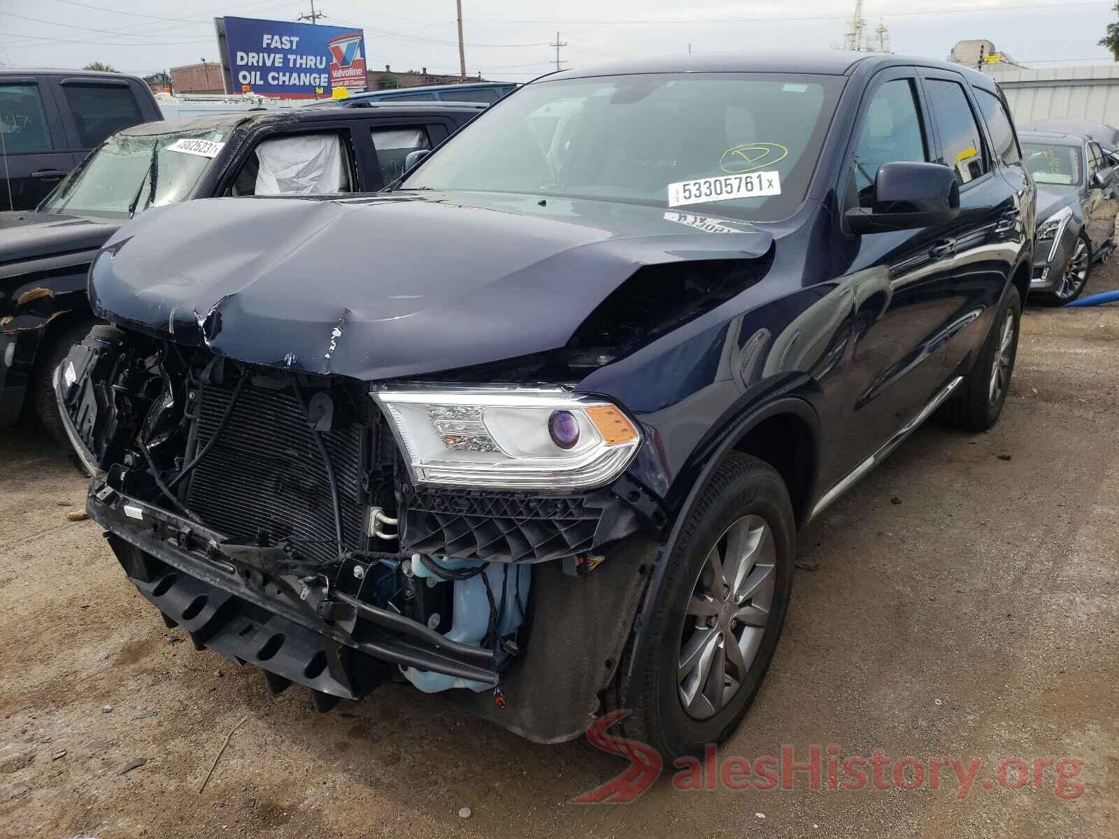 1C4RDJAGXHC737567 2017 DODGE DURANGO