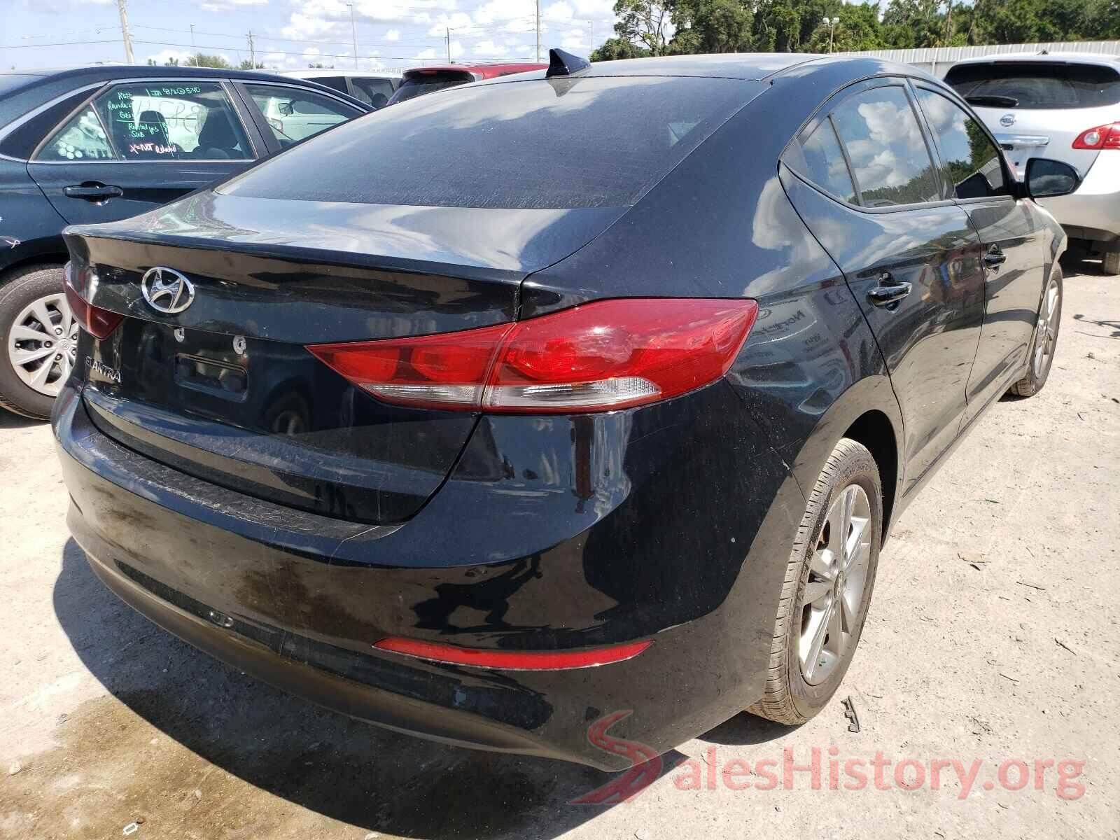 KMHD84LFXJU610611 2018 HYUNDAI ELANTRA