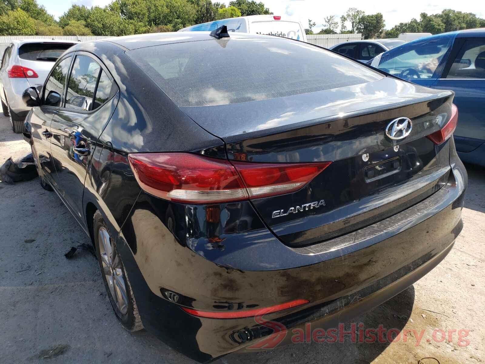 KMHD84LFXJU610611 2018 HYUNDAI ELANTRA