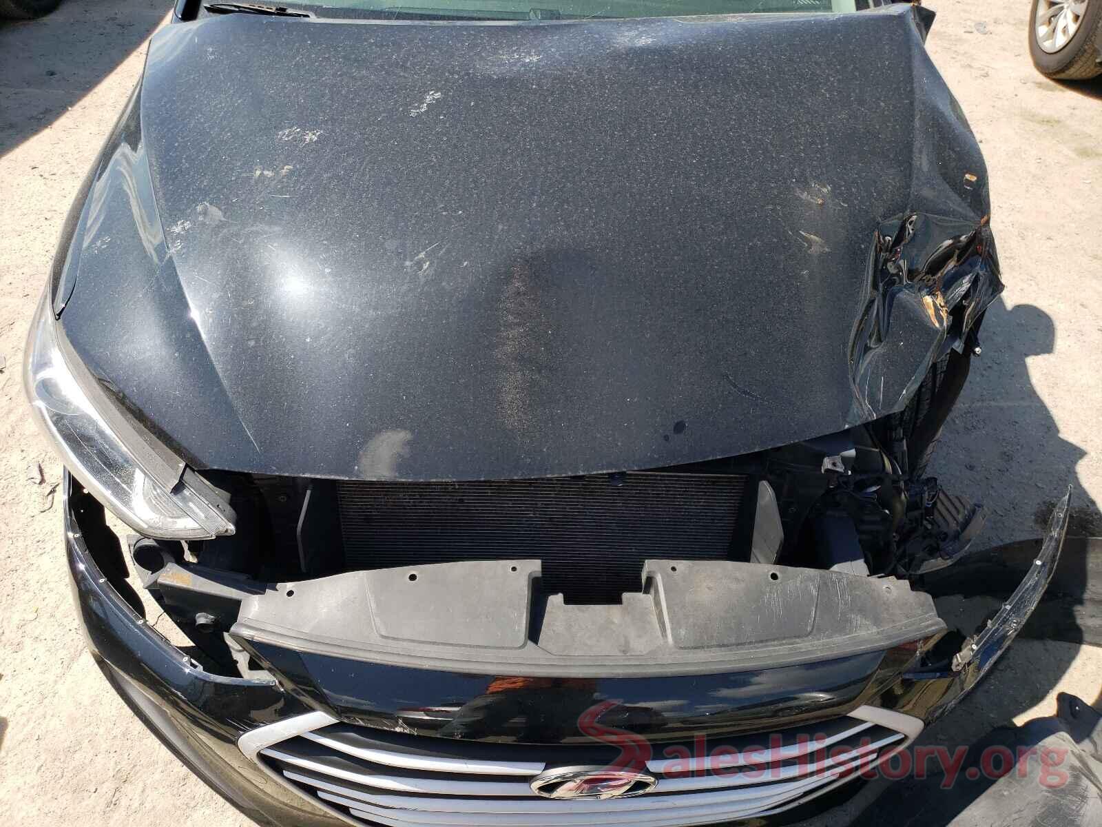 KMHD84LFXJU610611 2018 HYUNDAI ELANTRA