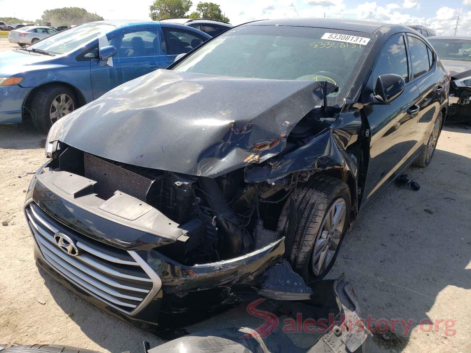 KMHD84LFXJU610611 2018 HYUNDAI ELANTRA