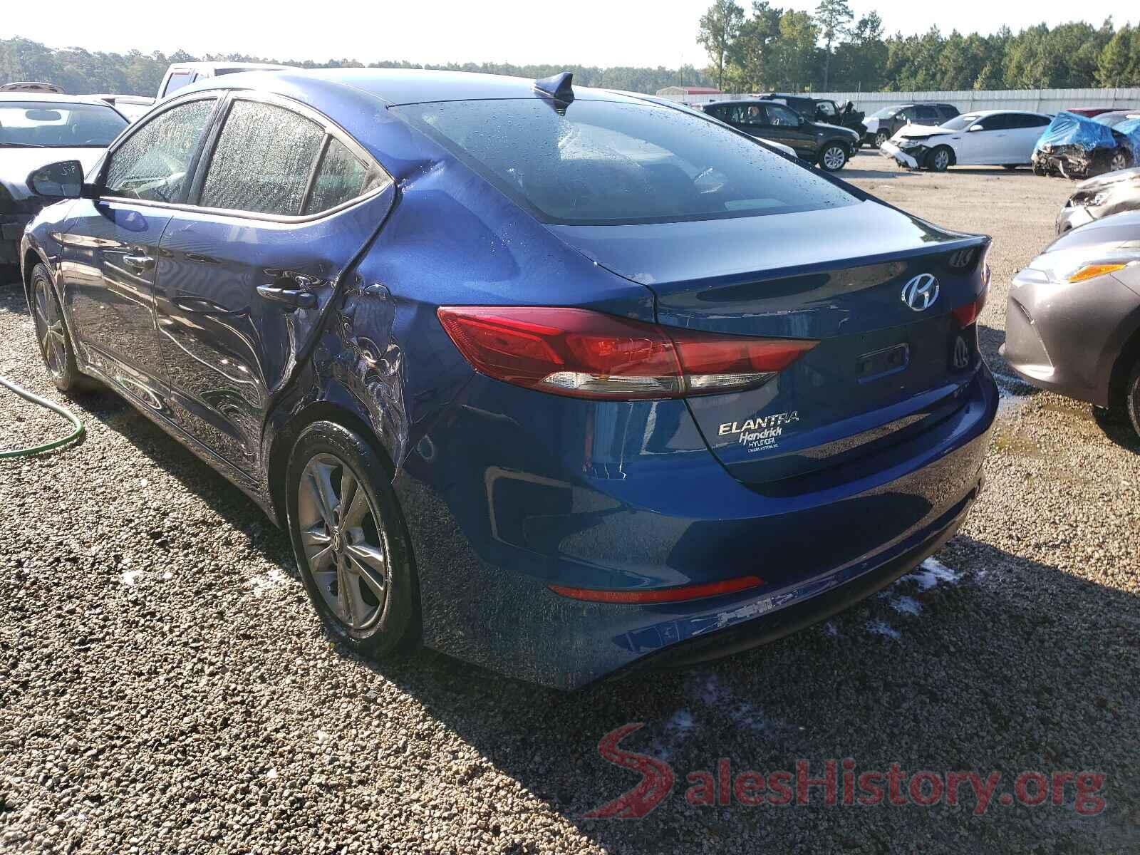 5NPD84LF6HH003145 2017 HYUNDAI ELANTRA