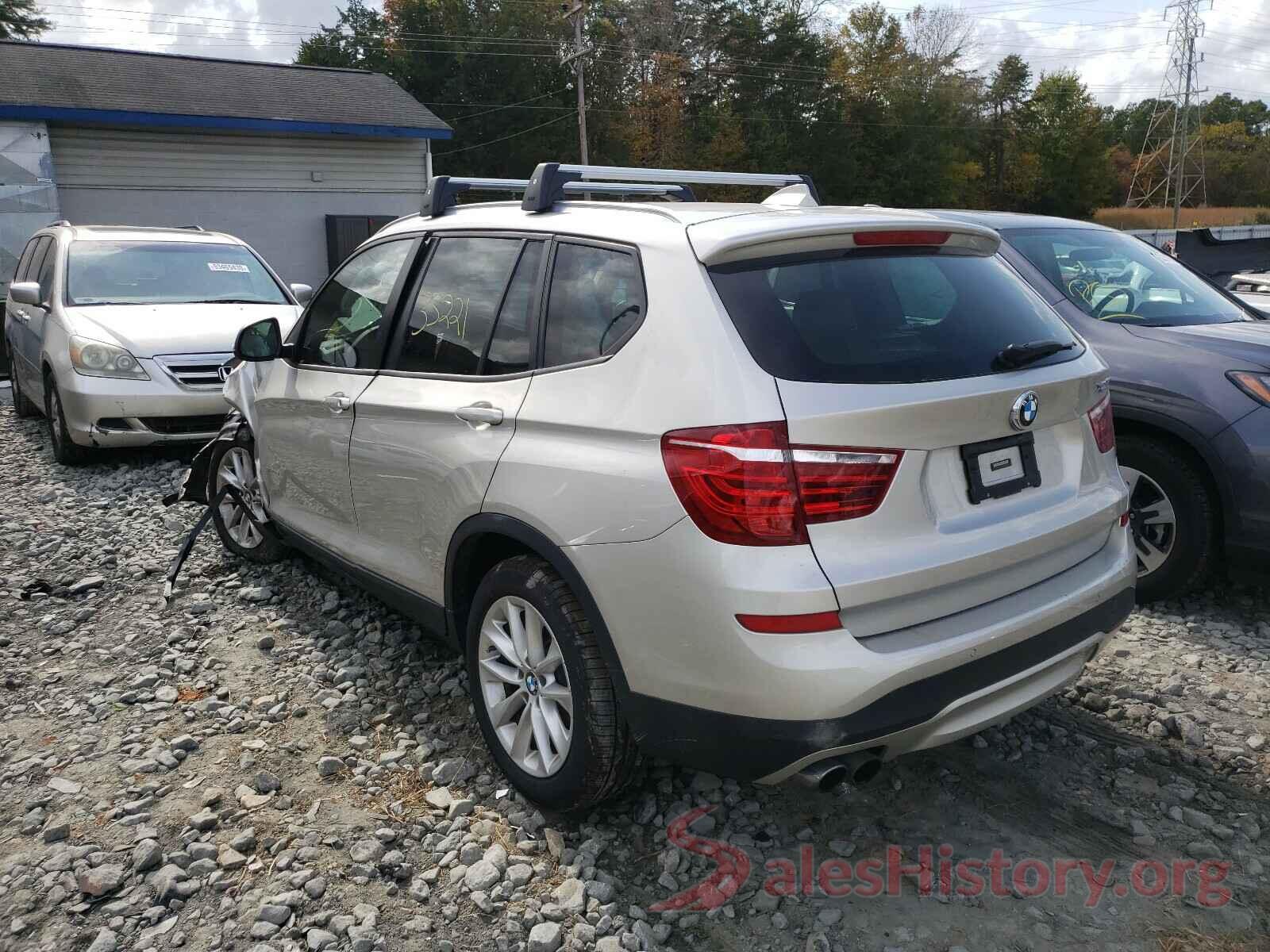 5UXWZ7C33H0V94365 2017 BMW X3