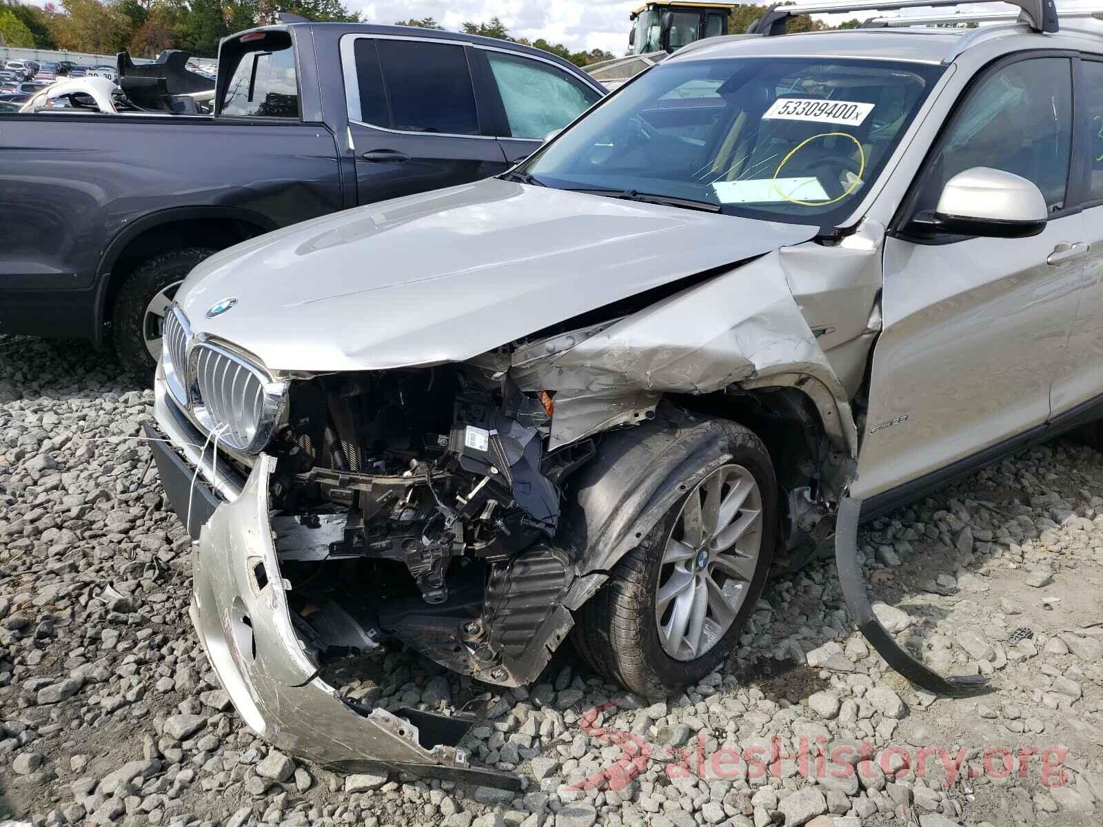 5UXWZ7C33H0V94365 2017 BMW X3