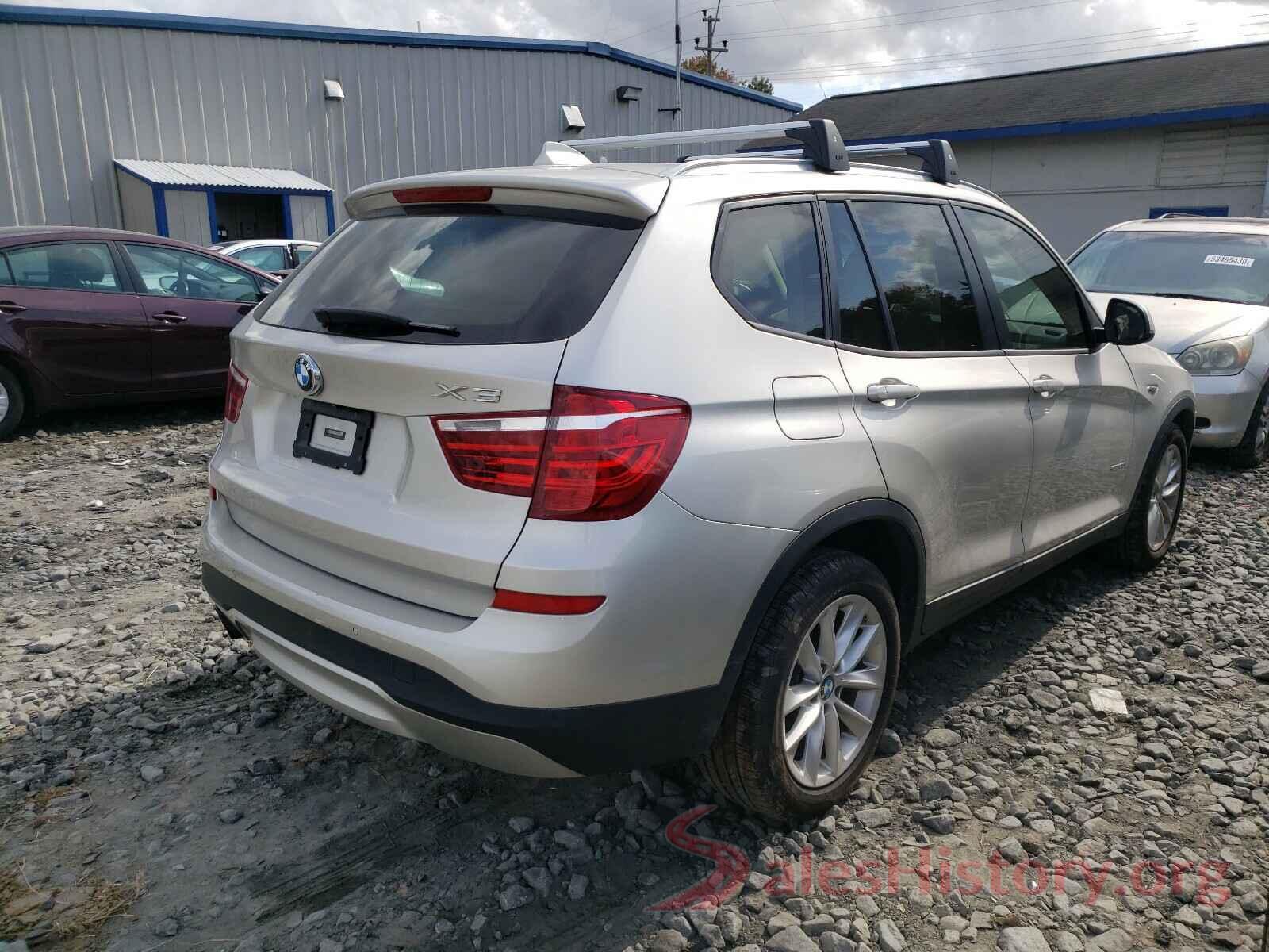 5UXWZ7C33H0V94365 2017 BMW X3