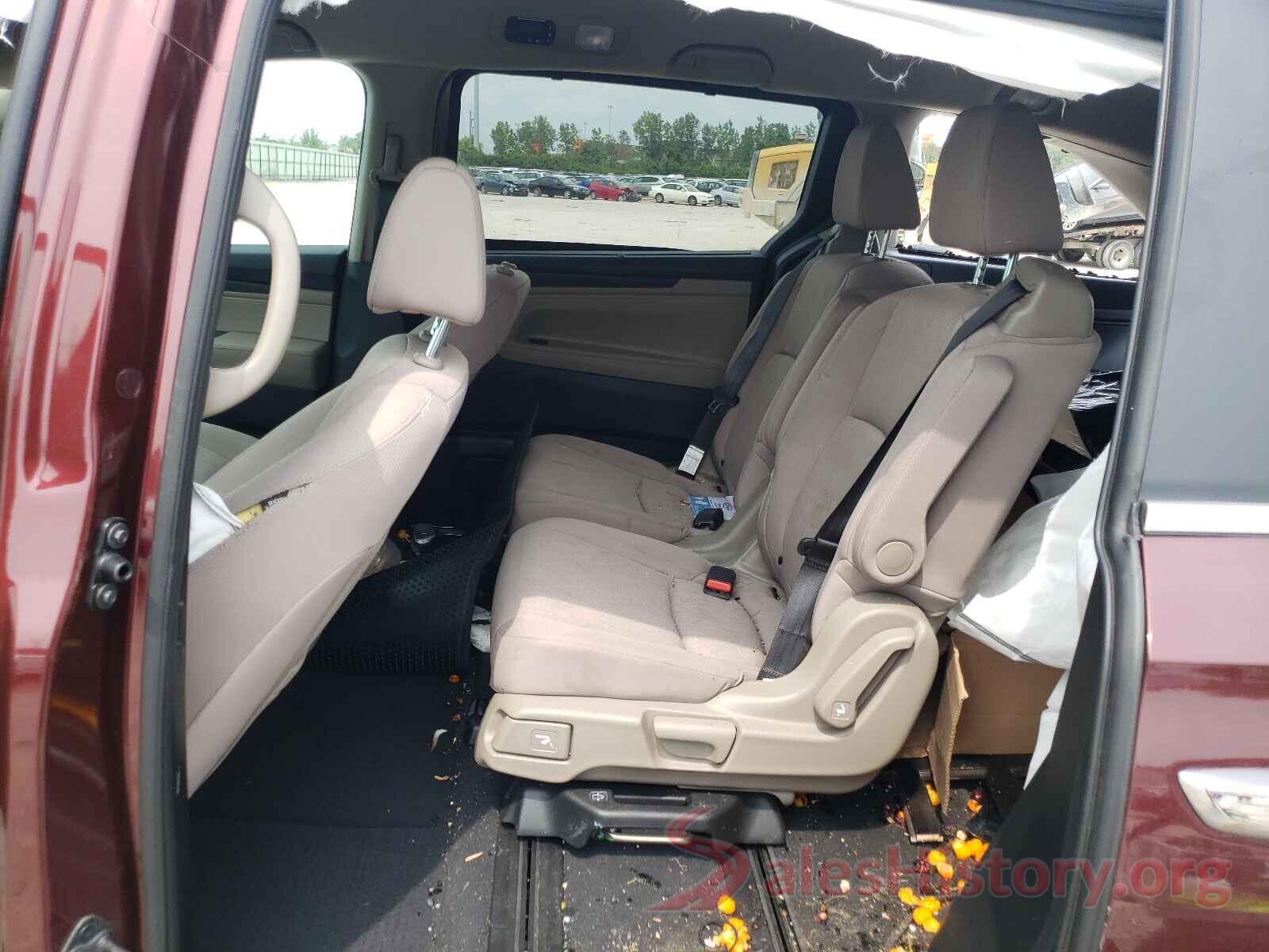 5FNRL6H50KB128289 2019 HONDA ODYSSEY