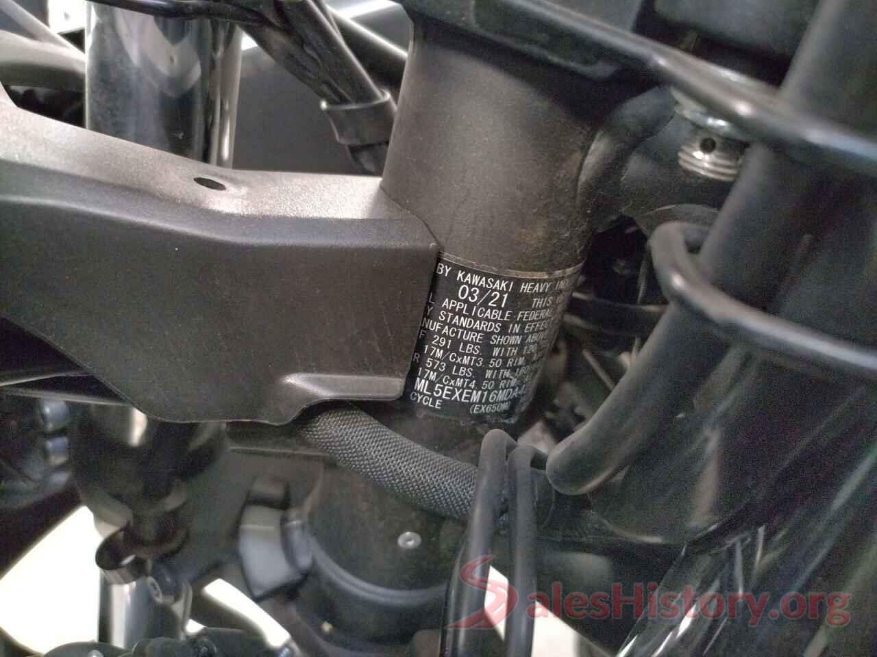 ML5EXEM16MDA42282 2021 KAWASAKI EX650 M