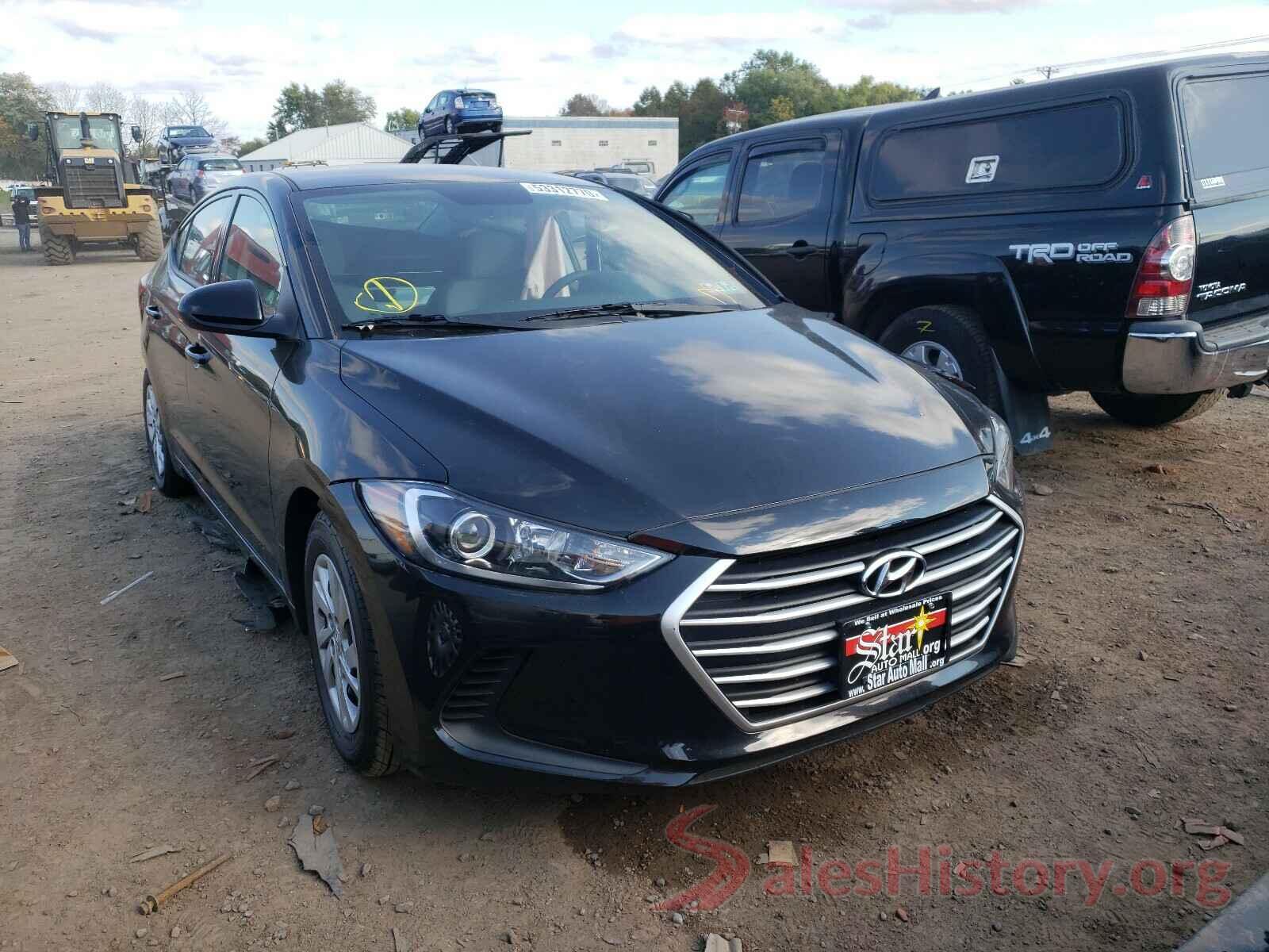 5NPD74LF2HH162456 2017 HYUNDAI ELANTRA