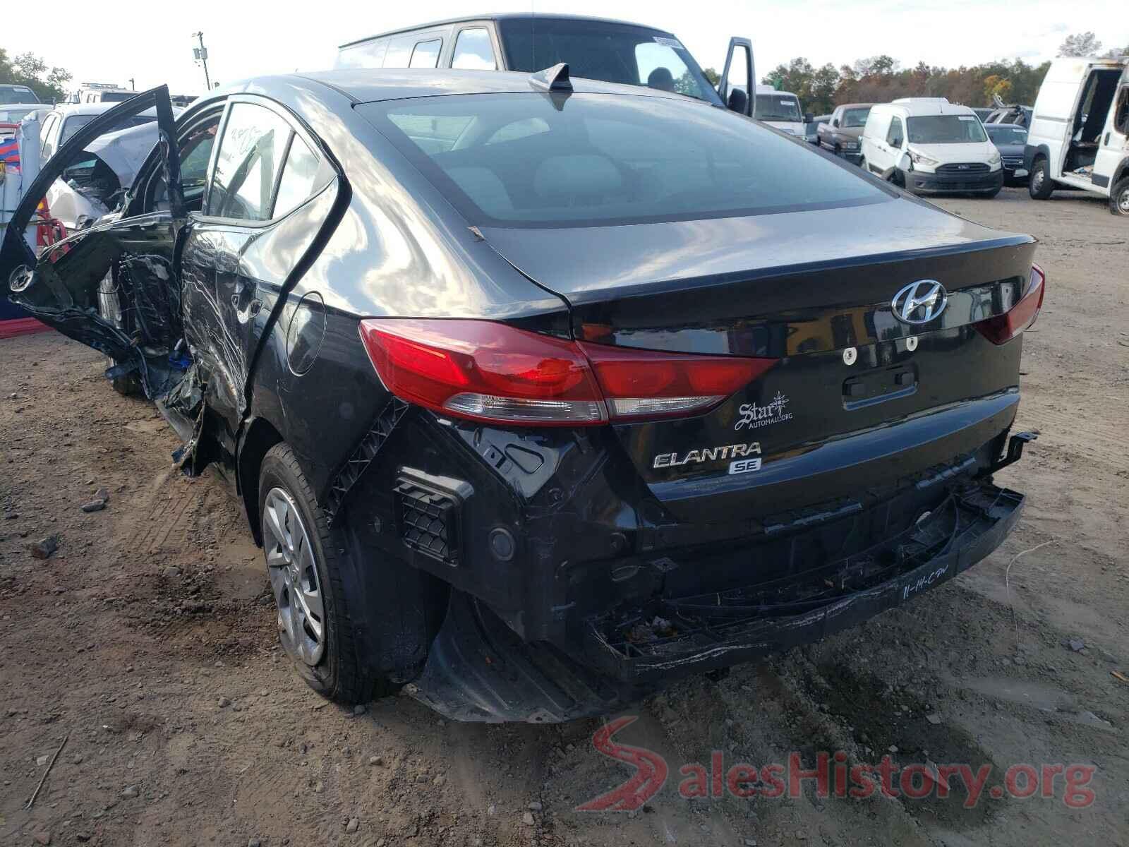 5NPD74LF2HH162456 2017 HYUNDAI ELANTRA