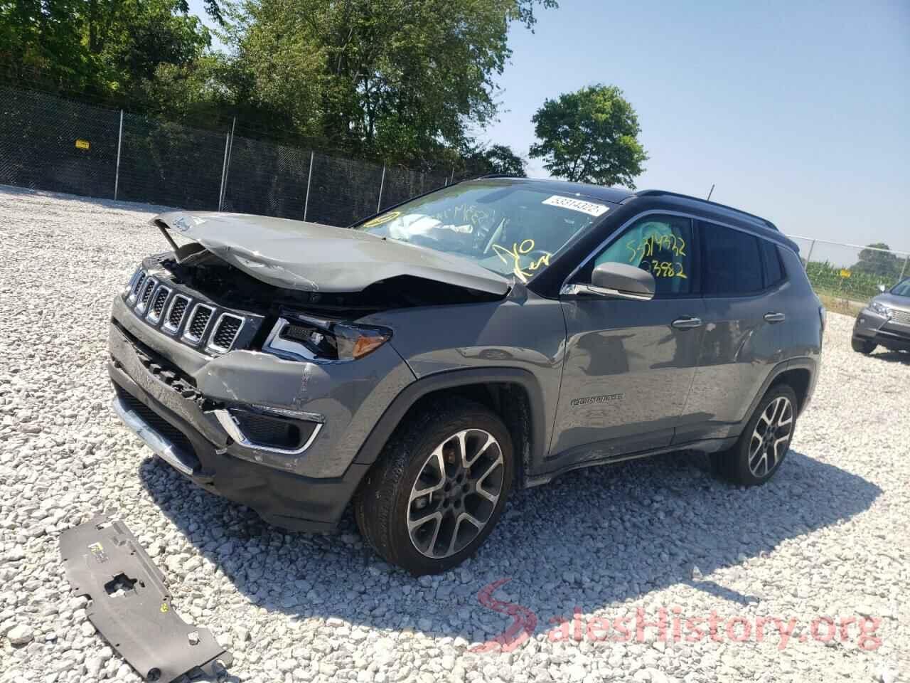 3C4NJDCB8KT682753 2019 JEEP COMPASS