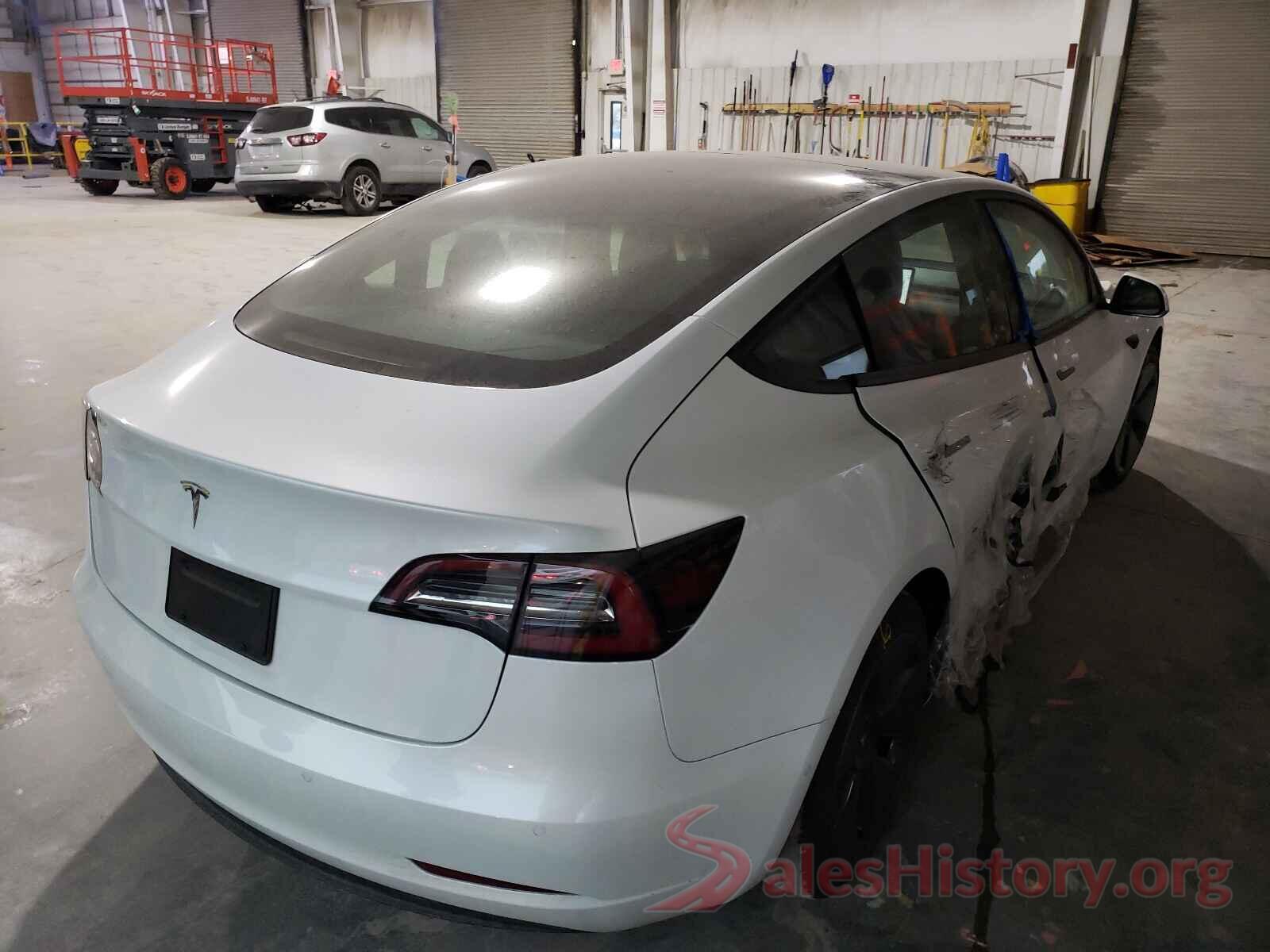 5YJ3E1EA1MF923195 2021 TESLA MODEL 3