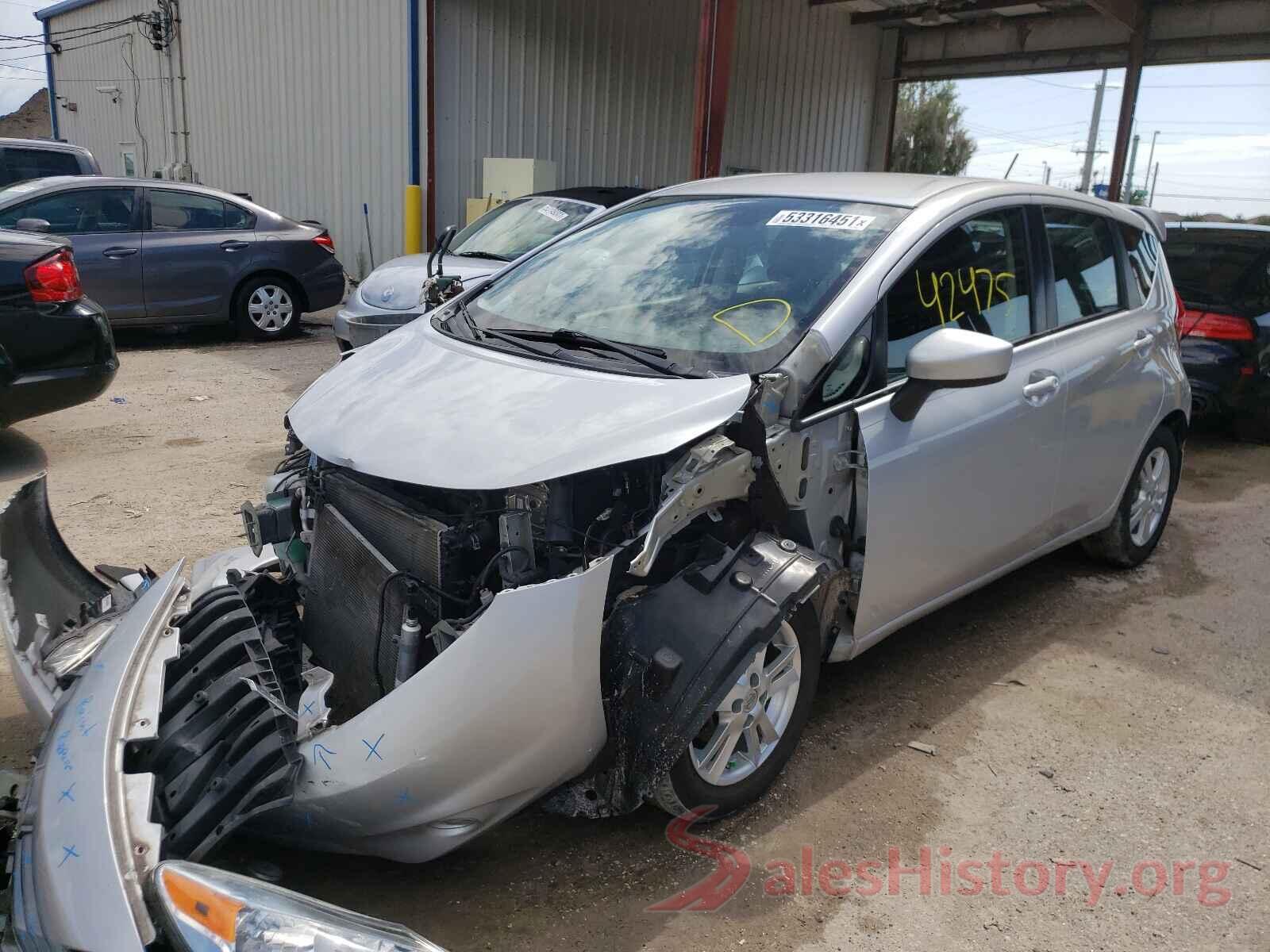 3N1CE2CP2GL406820 2016 NISSAN VERSA