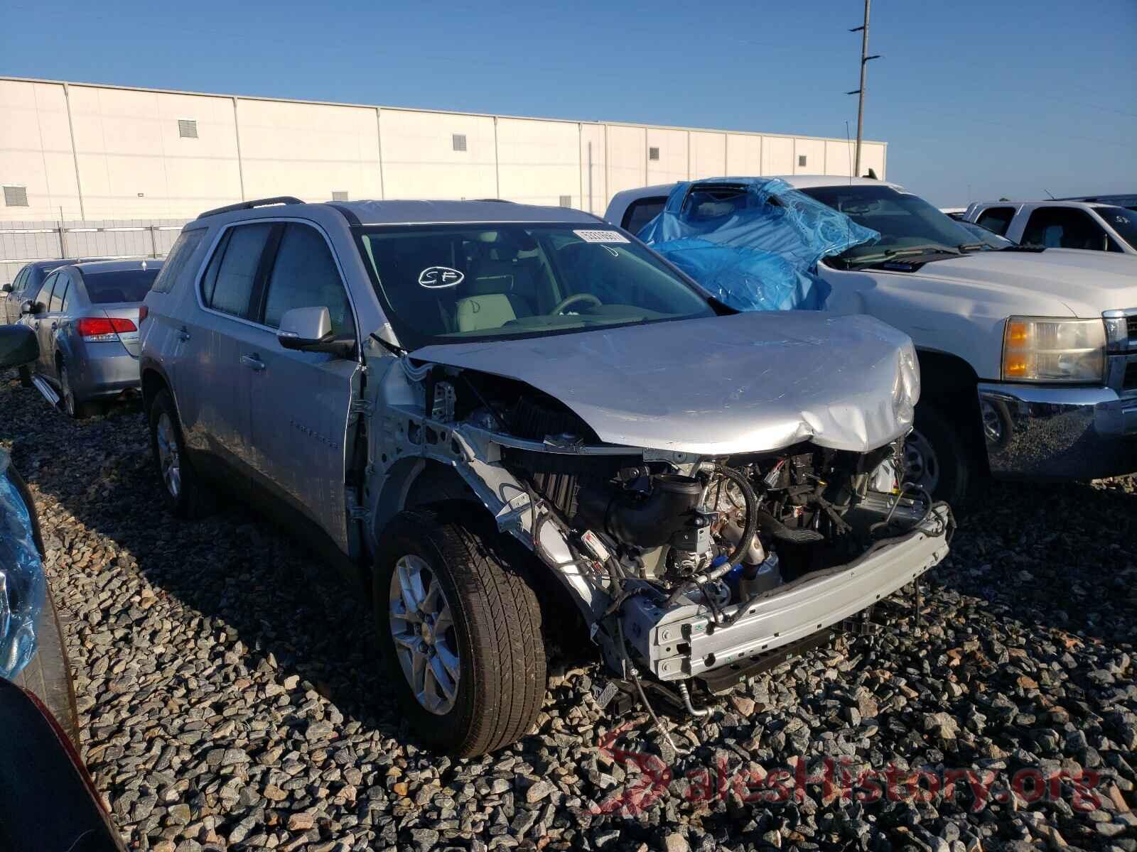 1GNERGKW1MJ165973 2021 CHEVROLET TRAVERSE