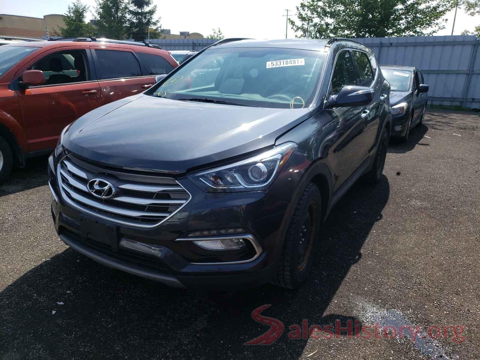 5XYZU3LB1JG559448 2018 HYUNDAI SANTA FE