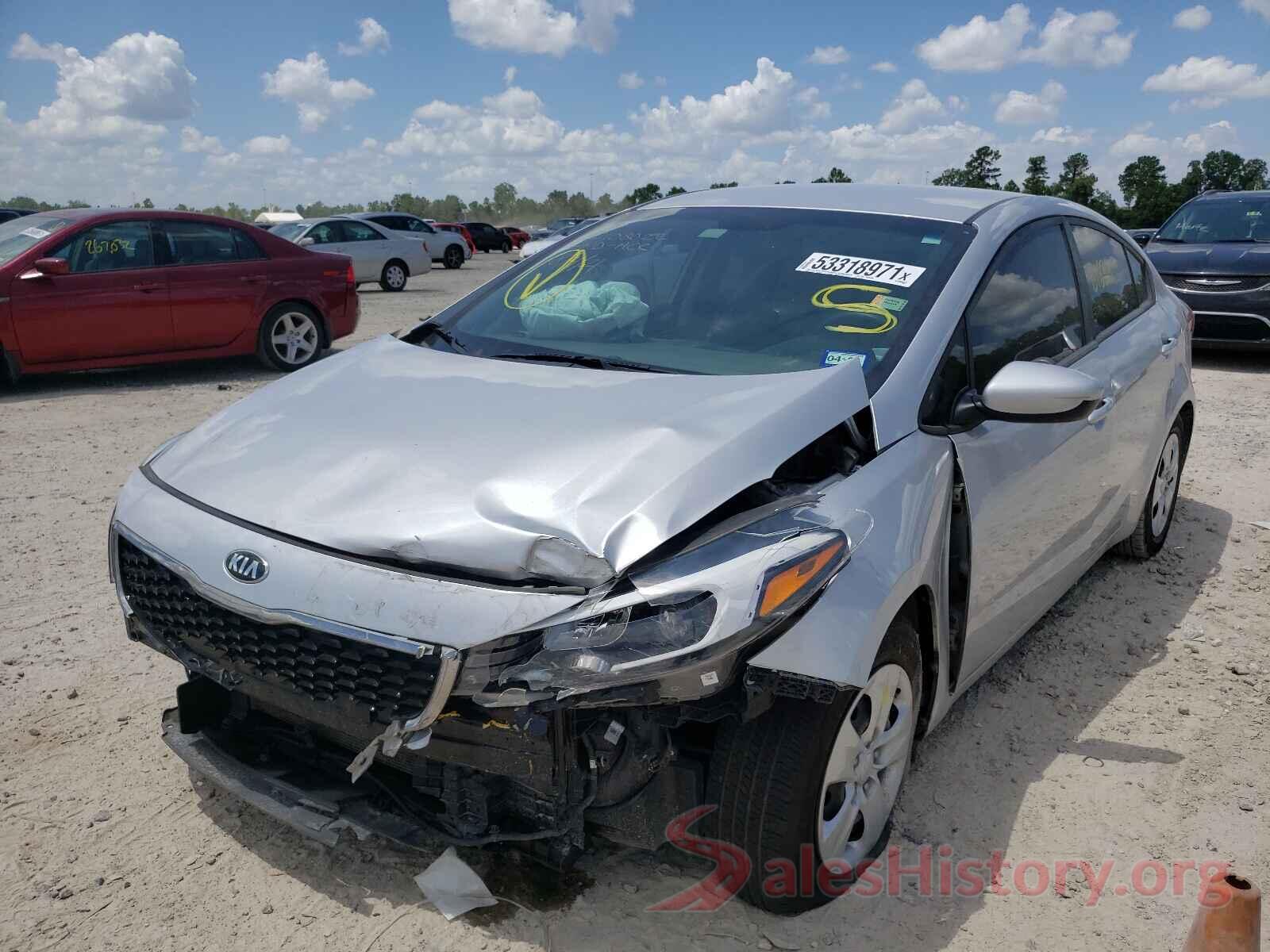 3KPFL4A73JE235361 2018 KIA FORTE