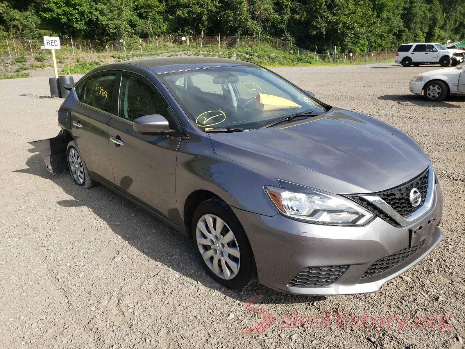 3N1AB7AP3KY293956 2019 NISSAN SENTRA