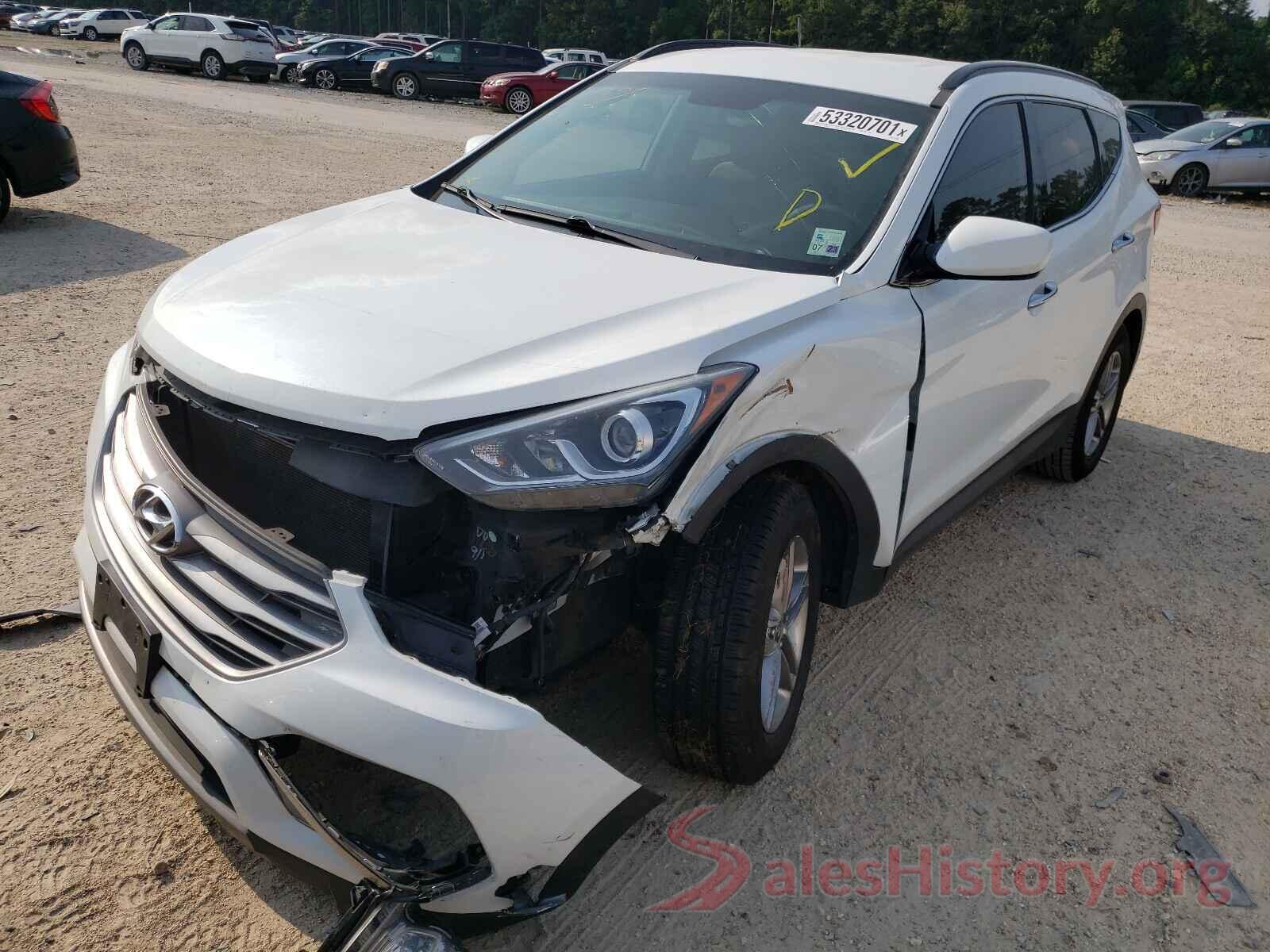 5NMZU3LBXHH012484 2017 HYUNDAI SANTA FE