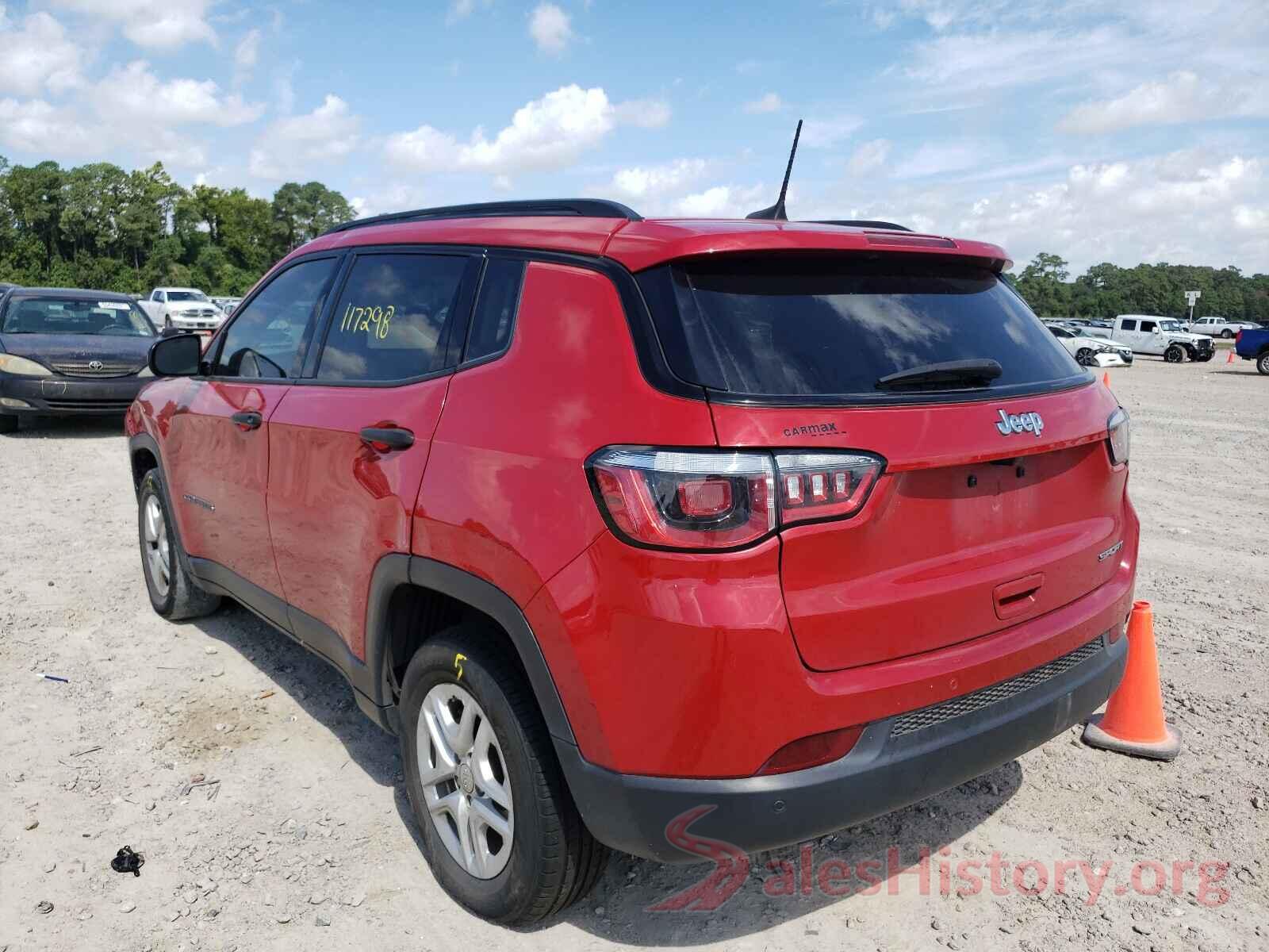 3C4NJCAB0HT668321 2017 JEEP COMPASS