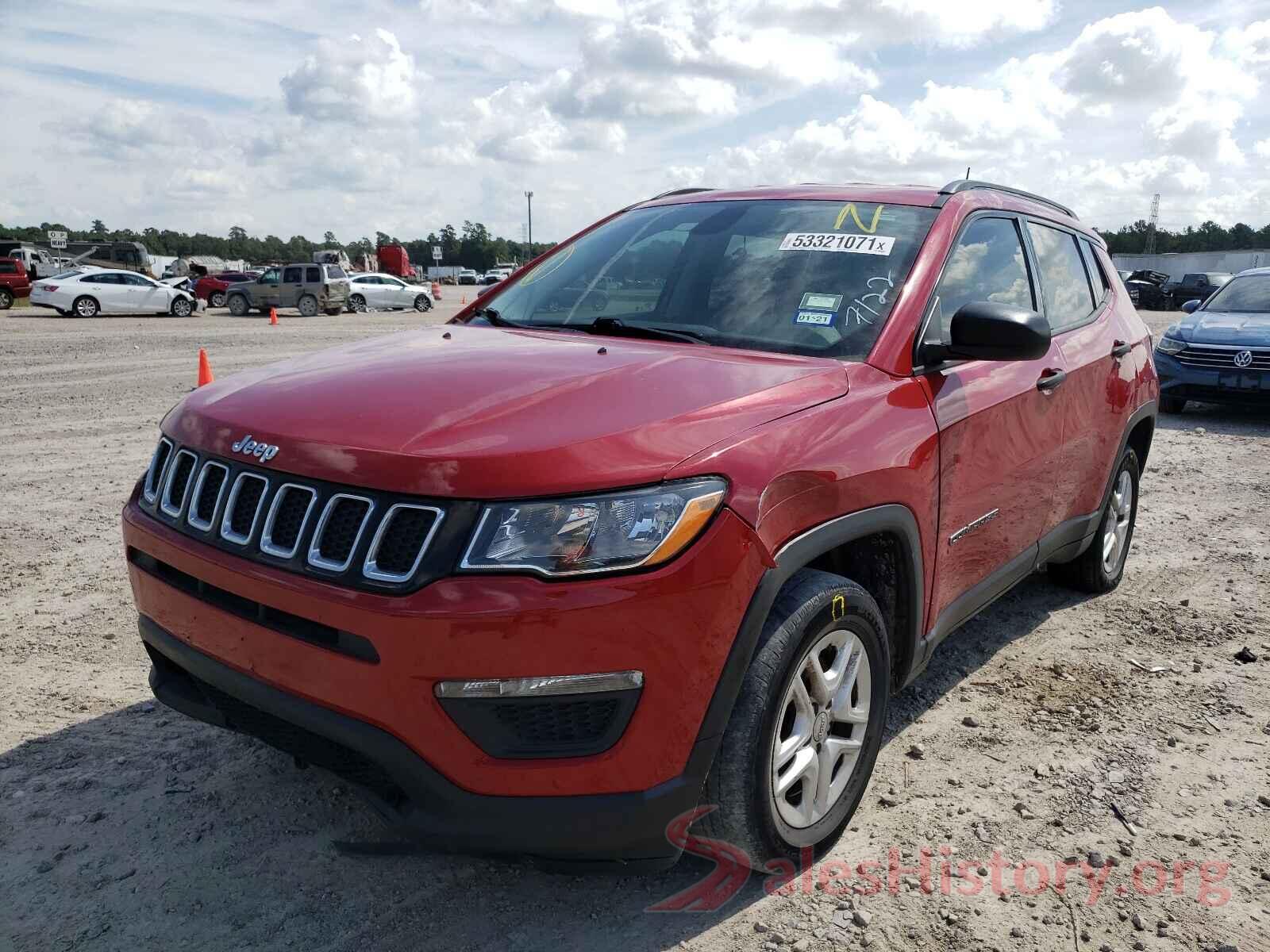 3C4NJCAB0HT668321 2017 JEEP COMPASS