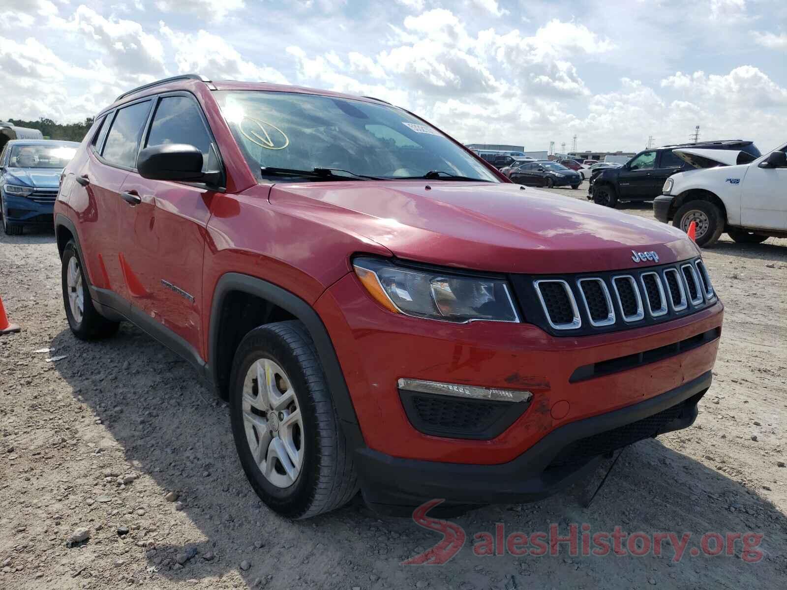 3C4NJCAB0HT668321 2017 JEEP COMPASS