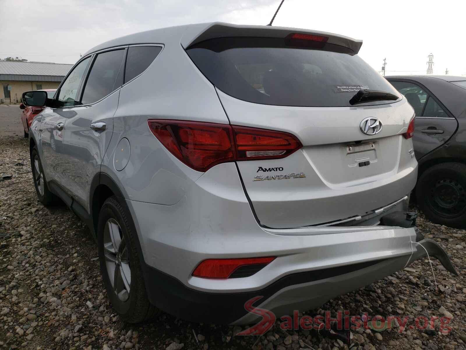 5XYZTDLB3JG546001 2018 HYUNDAI SANTA FE