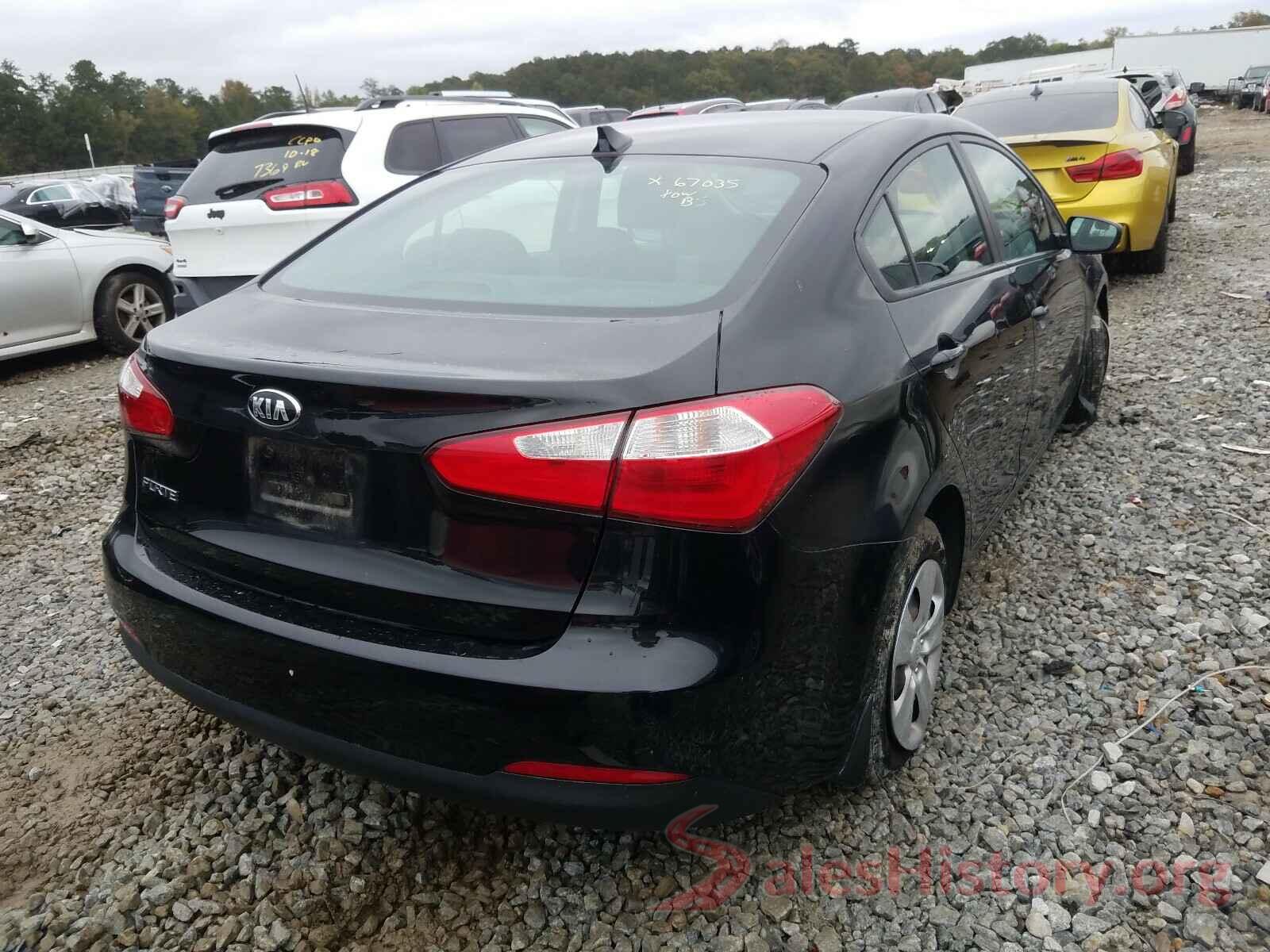 KNAFK4A65G5467035 2016 KIA FORTE