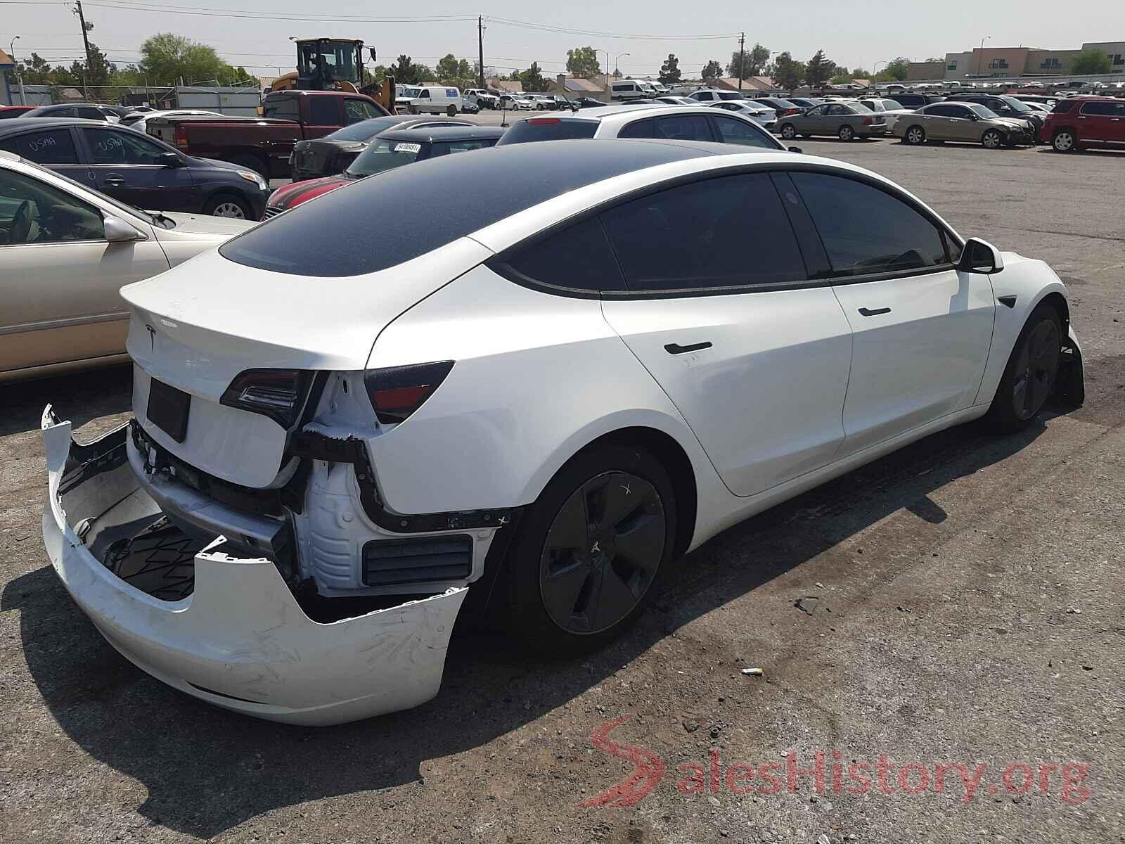 5YJ3E1EA9MF867801 2021 TESLA MODEL 3